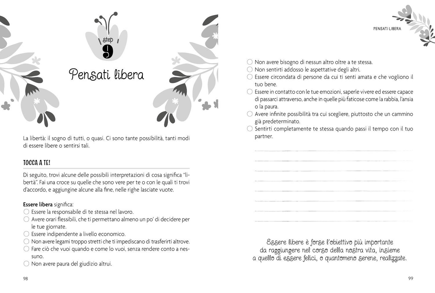 Believe in yourself. Planner per volersi bene