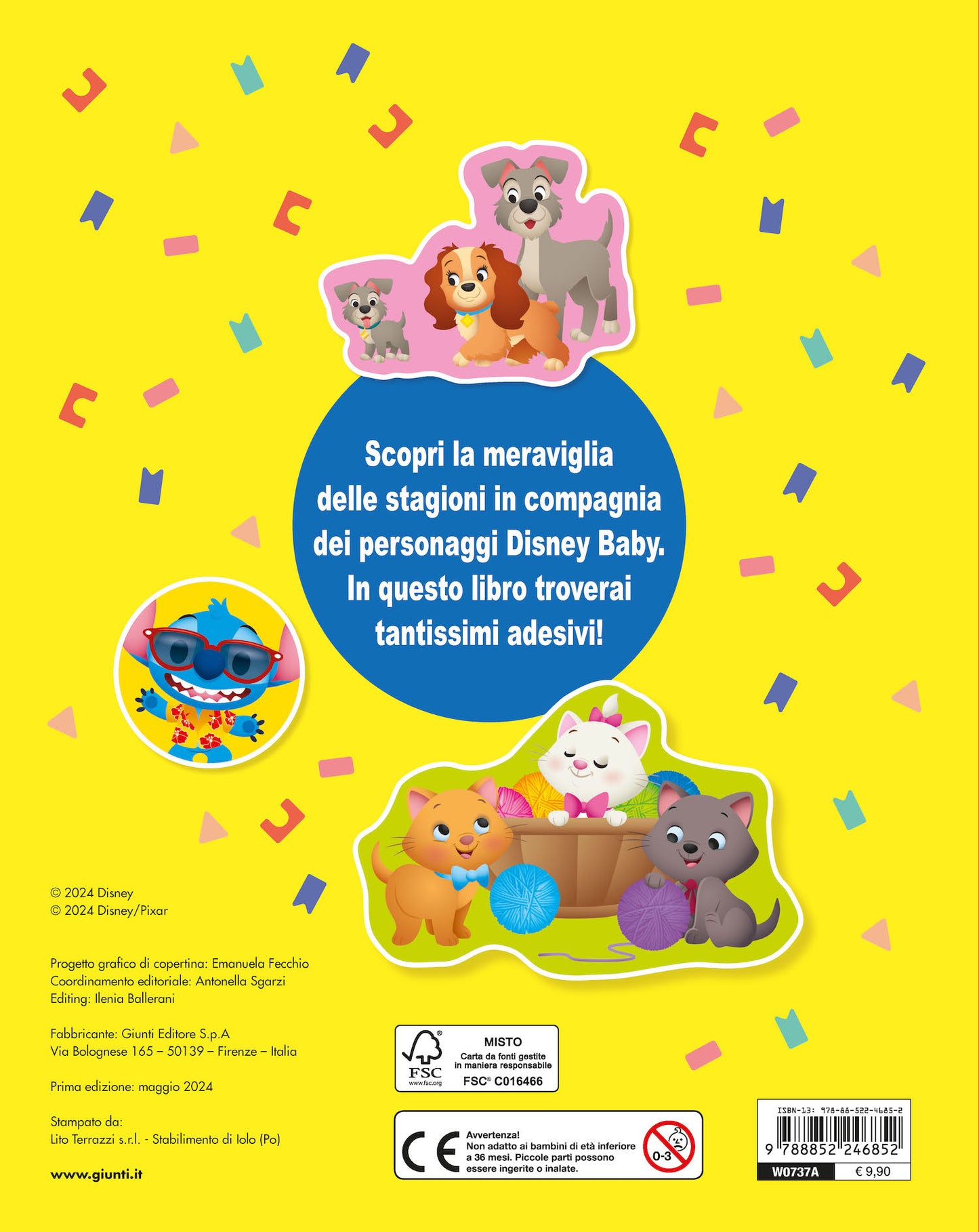 Disney Baby Super Staccattacca. Gioca, attacca, impara! Con più di 140 adesivi