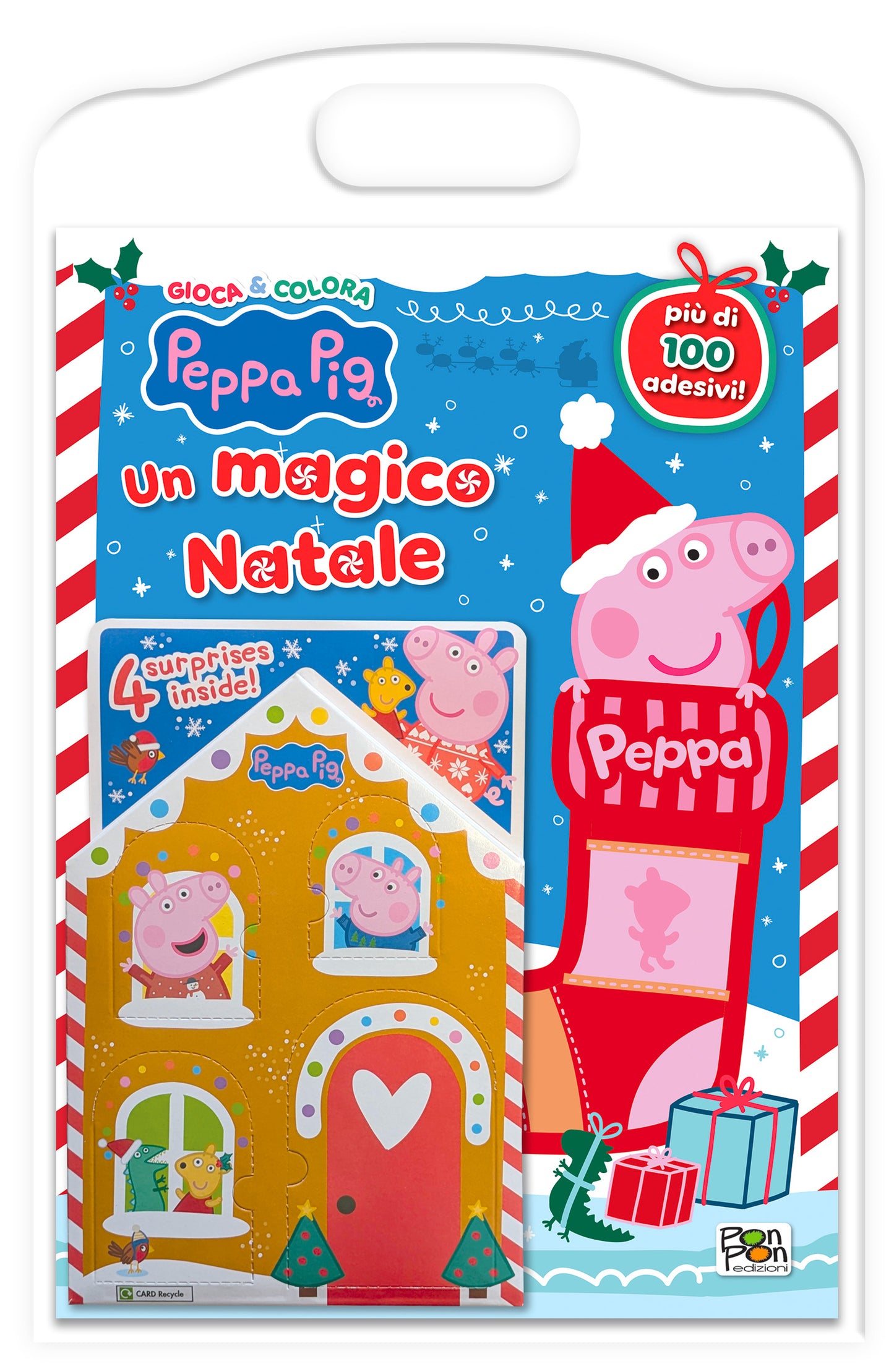 Peppa Pig. Activity con gadget. Un magico Natale + gadget