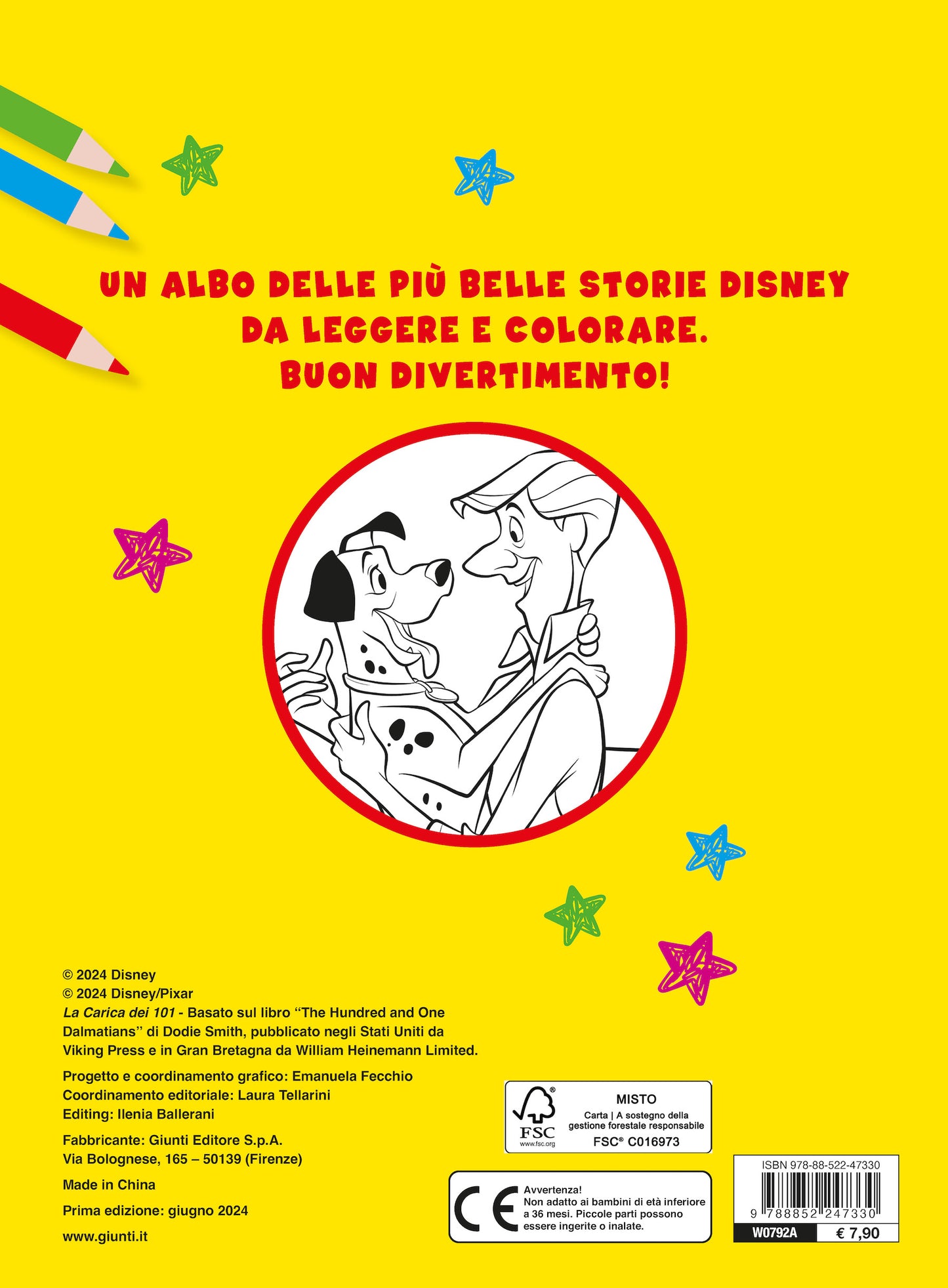 Animali Disney Tante storie da colorare e leggere