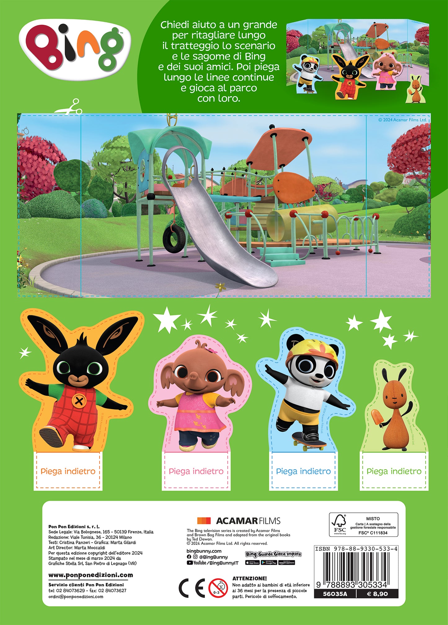 Bing. Activity con gadget. Giochiamo al parco!