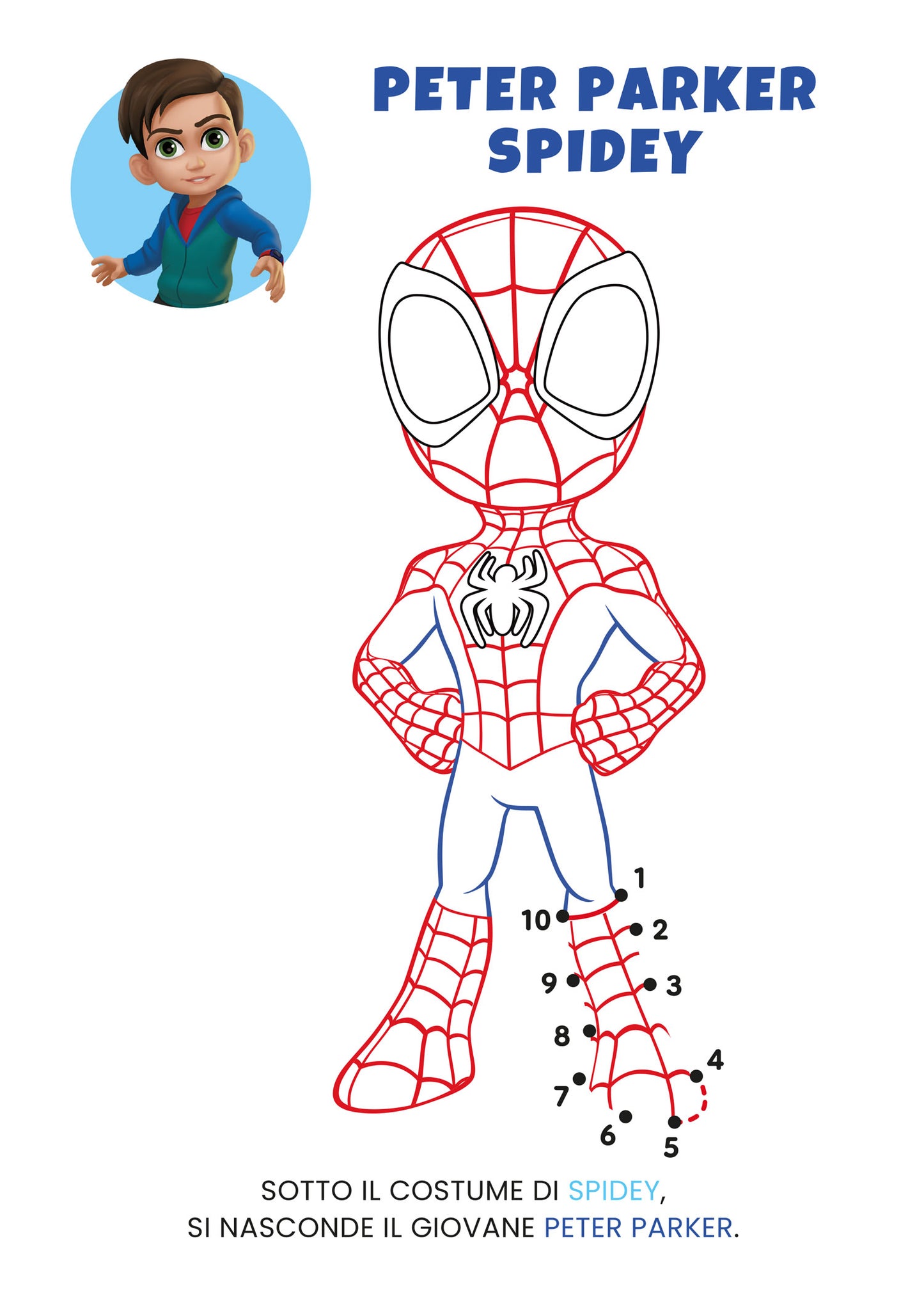 Spidey Unisco i puntini