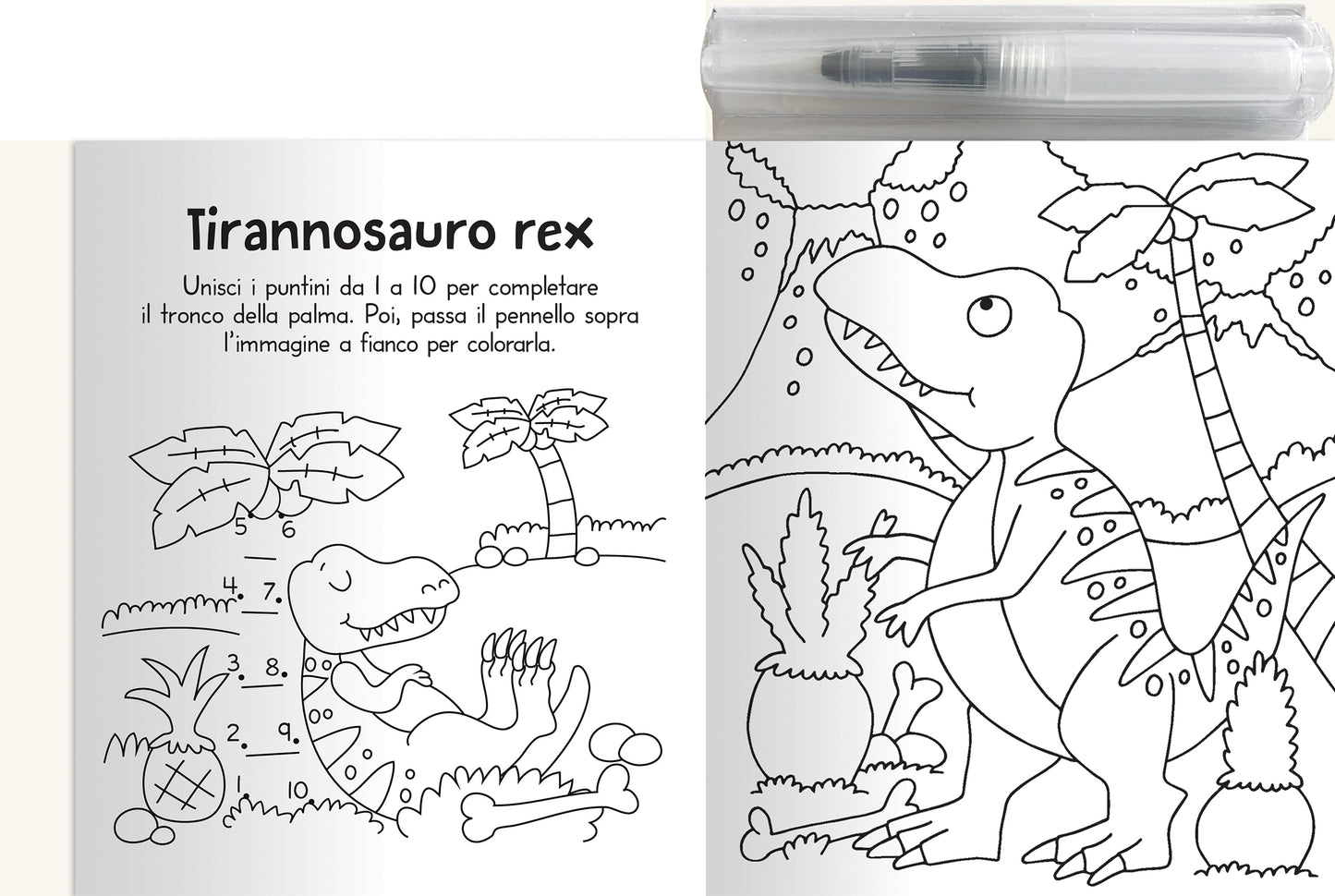 Magico Colore - Dinosauri. Basta aggiungere un po' d'acqua!