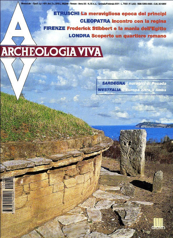 Archeologia Viva n. 85 - gennaio/febbraio 2001. Rivista bimestrale