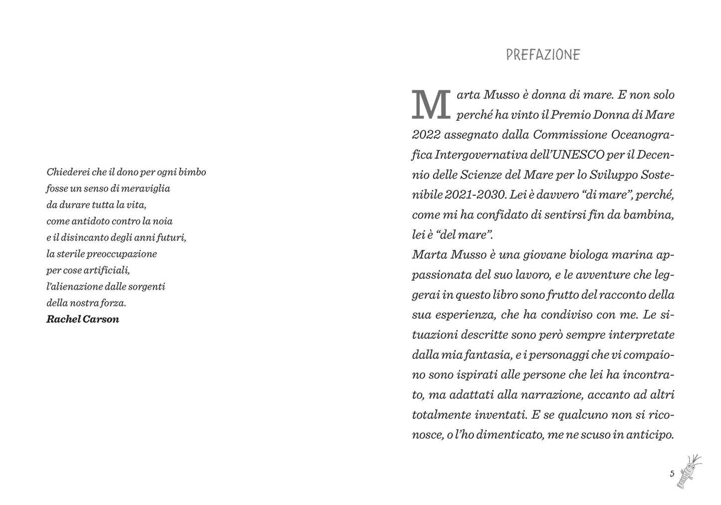 Con il mare negli occhi. Ispirato alle avventure della biologa marina Marta Musso