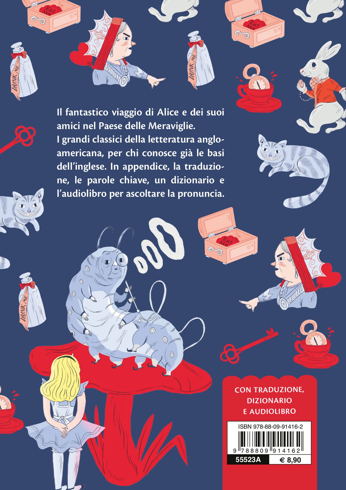 Alice in Wonderland. con audiolibro