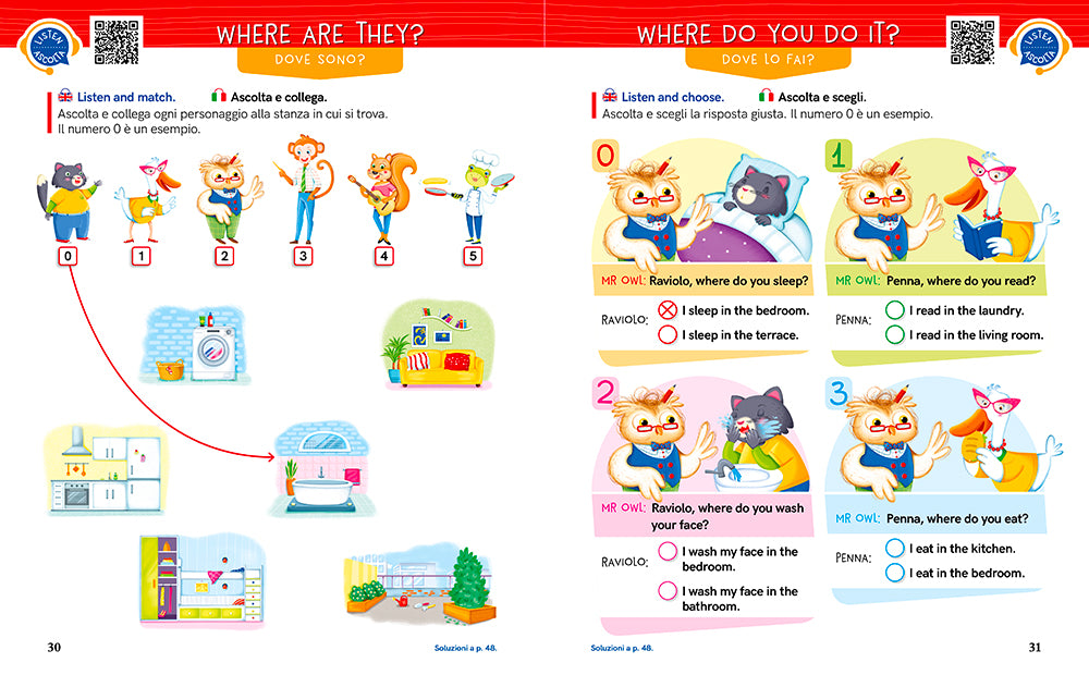 Impara l'inglese con Mr. Owl