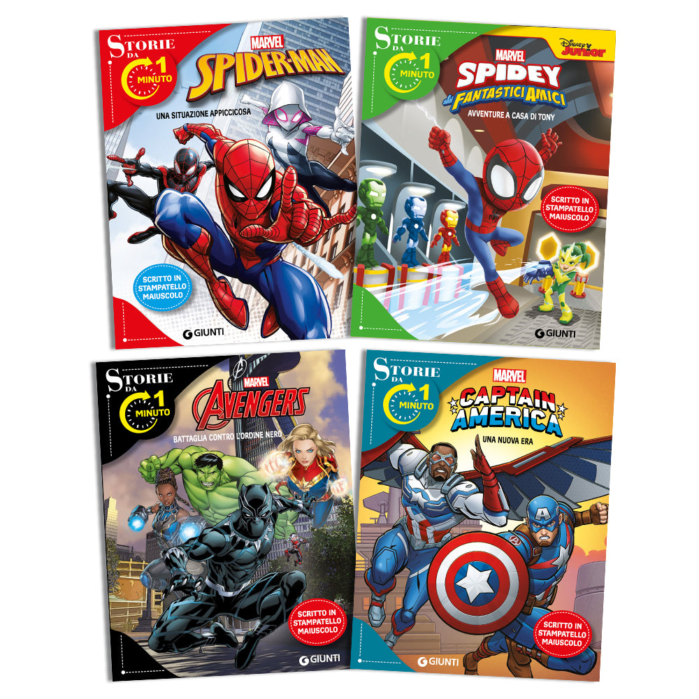 Storie da 1 minuto Marvel 2025 - 4 titoli sfusi