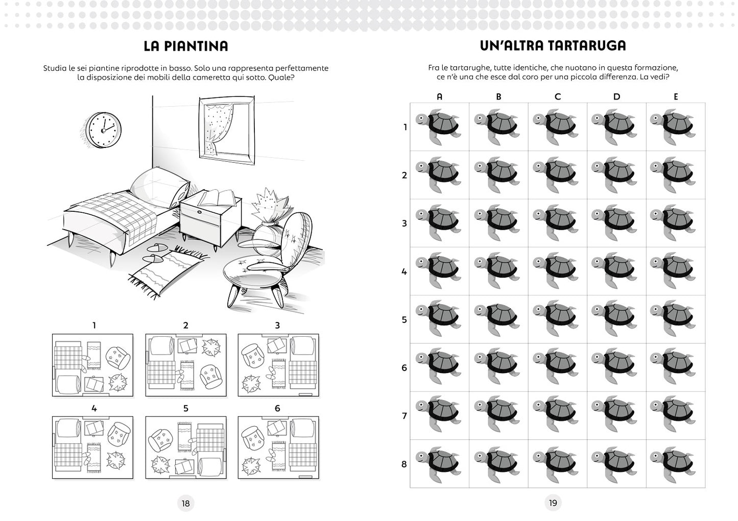 Trova le differenze. Aguzza la vista e divertiti!