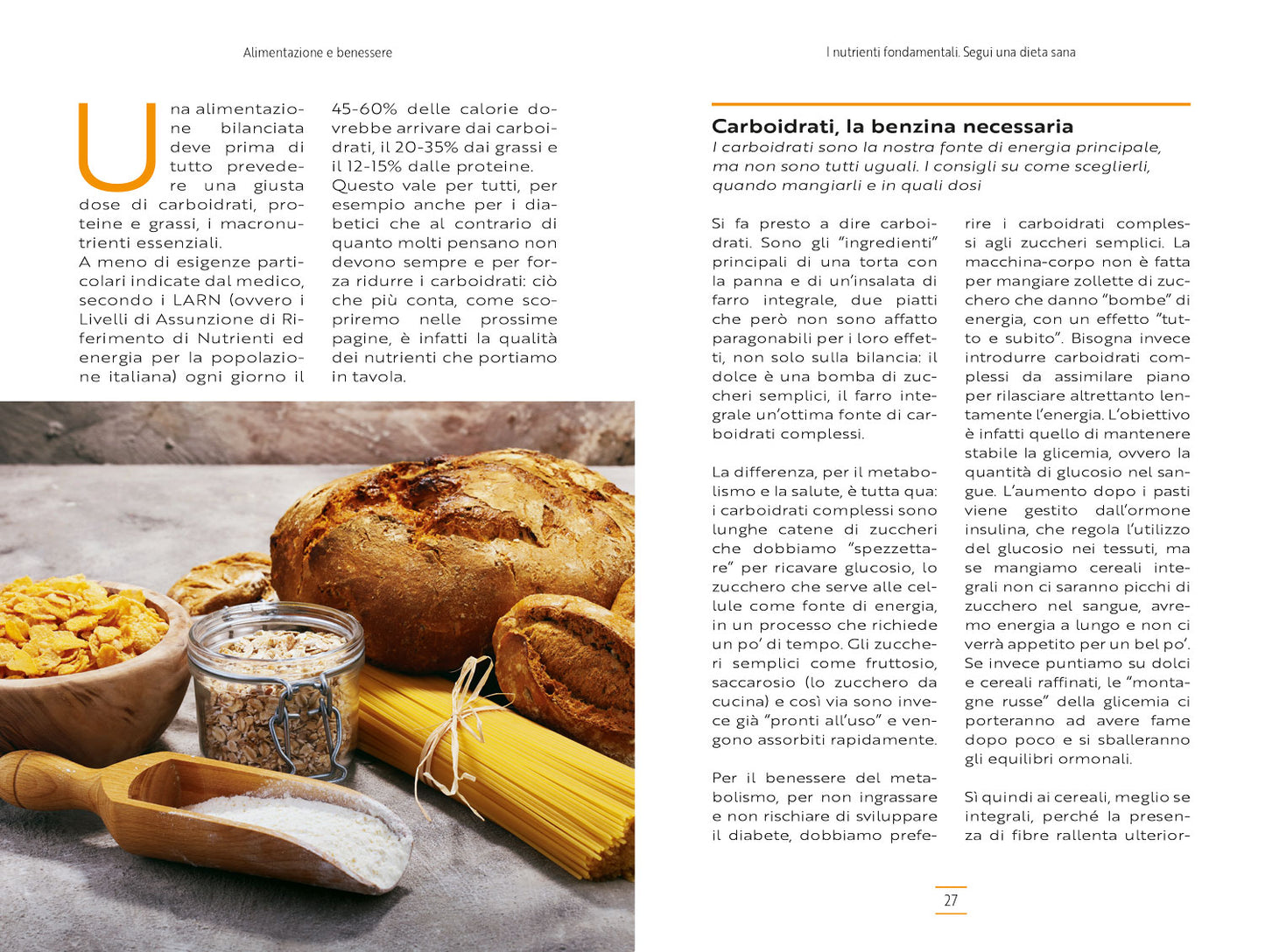 Alimentazione e benessere. Nutrirsi bene per una vita sana e attiva