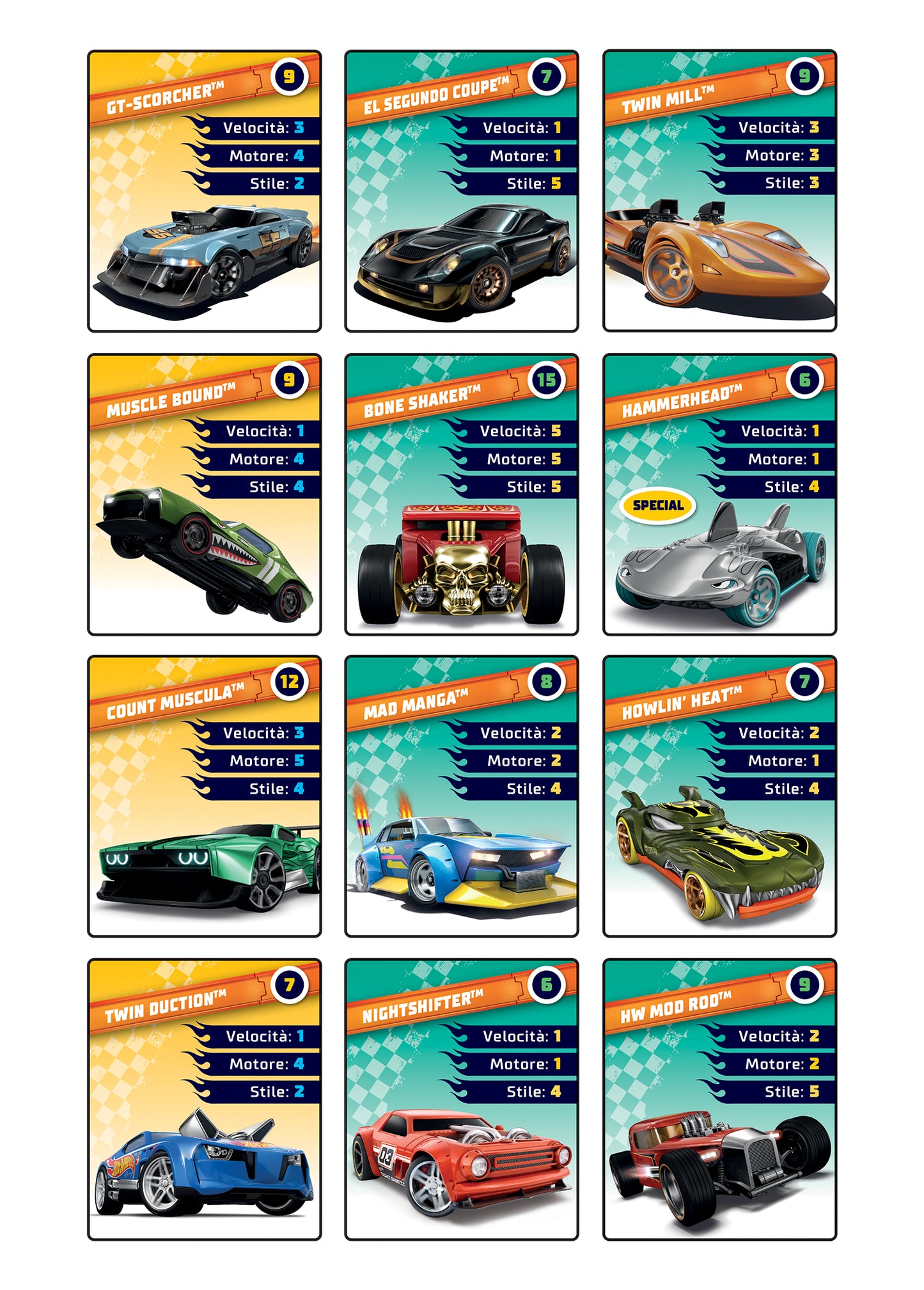 Hot Wheels. Card book. Pronti alla sfida!