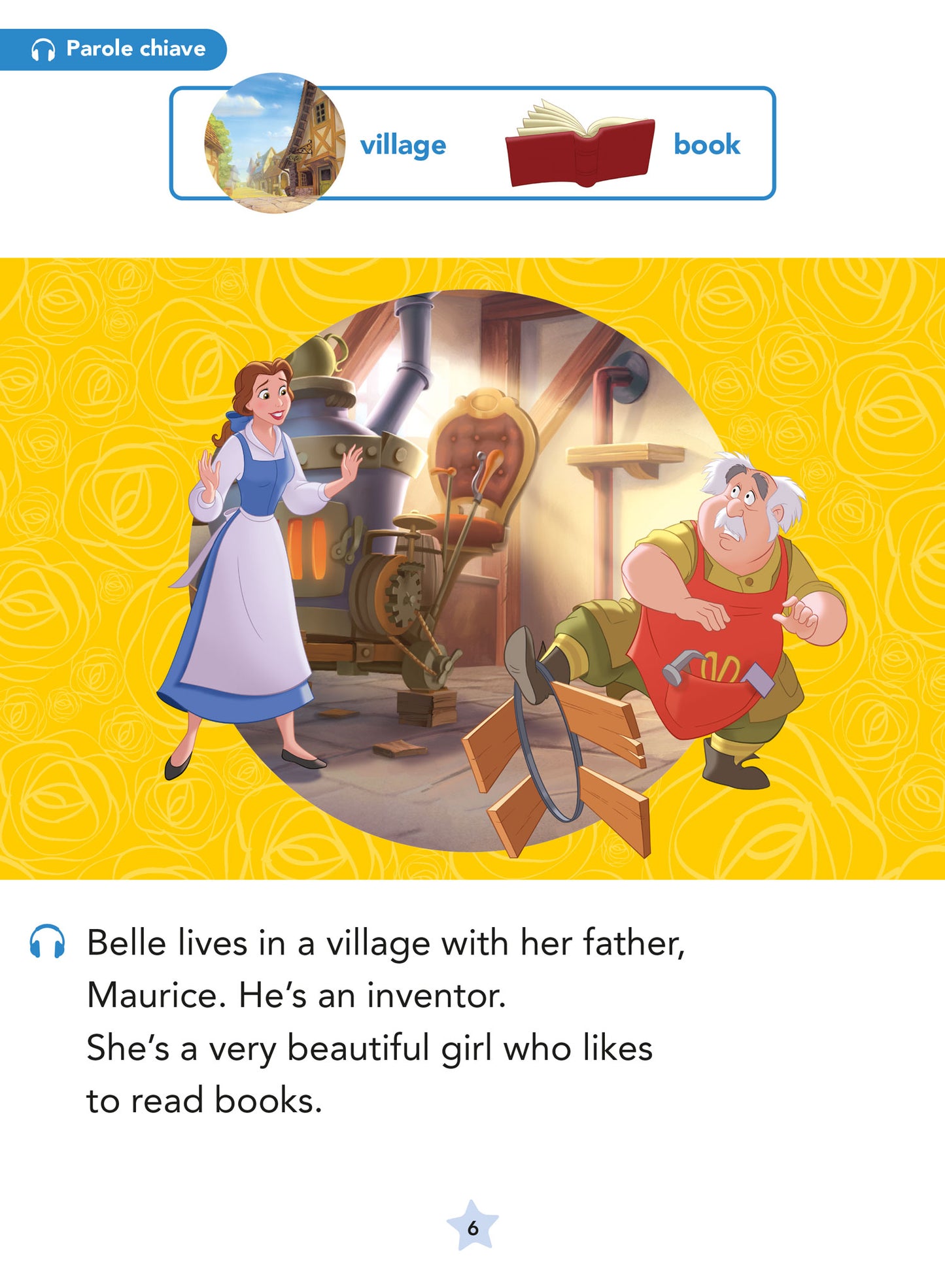 Belle e l'incantesimo - L'inglese con Disney-Prime letture. Con QR Code