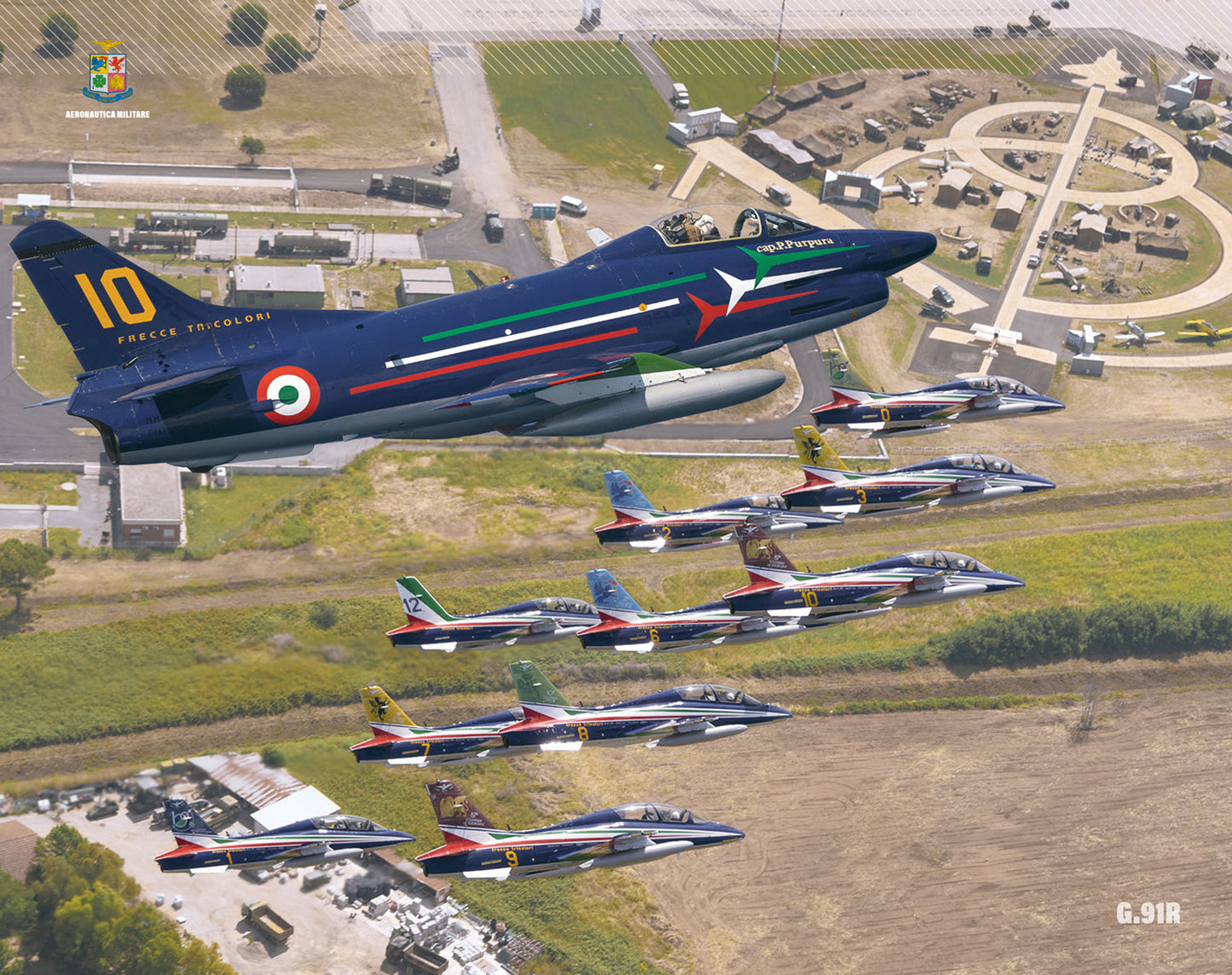 Aeronautica Militare Calendario 2024 da tavolo