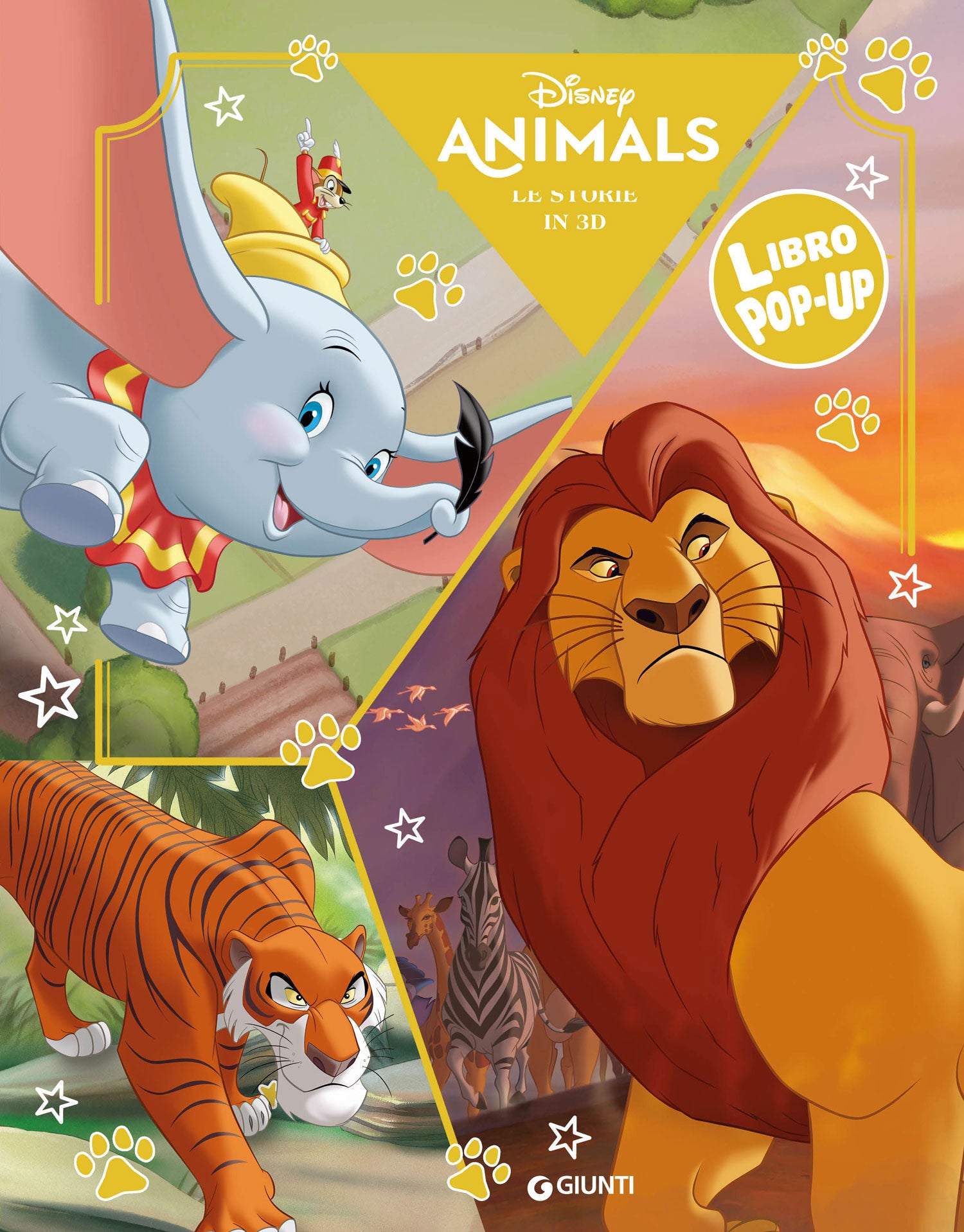 Disney Animals Libro Pop-up. La storia in 3d