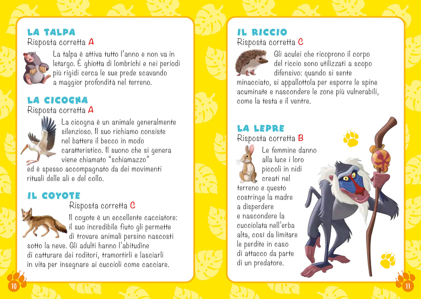 Carte degli animali Disney - Quiz in famiglia. 50 carte e un libro per giocare e imparare