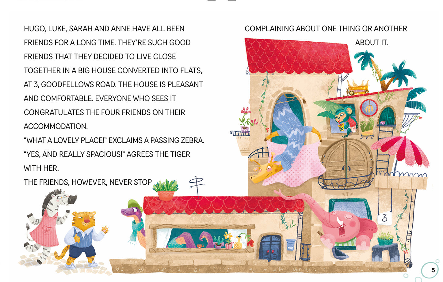 Four firends and neighbours