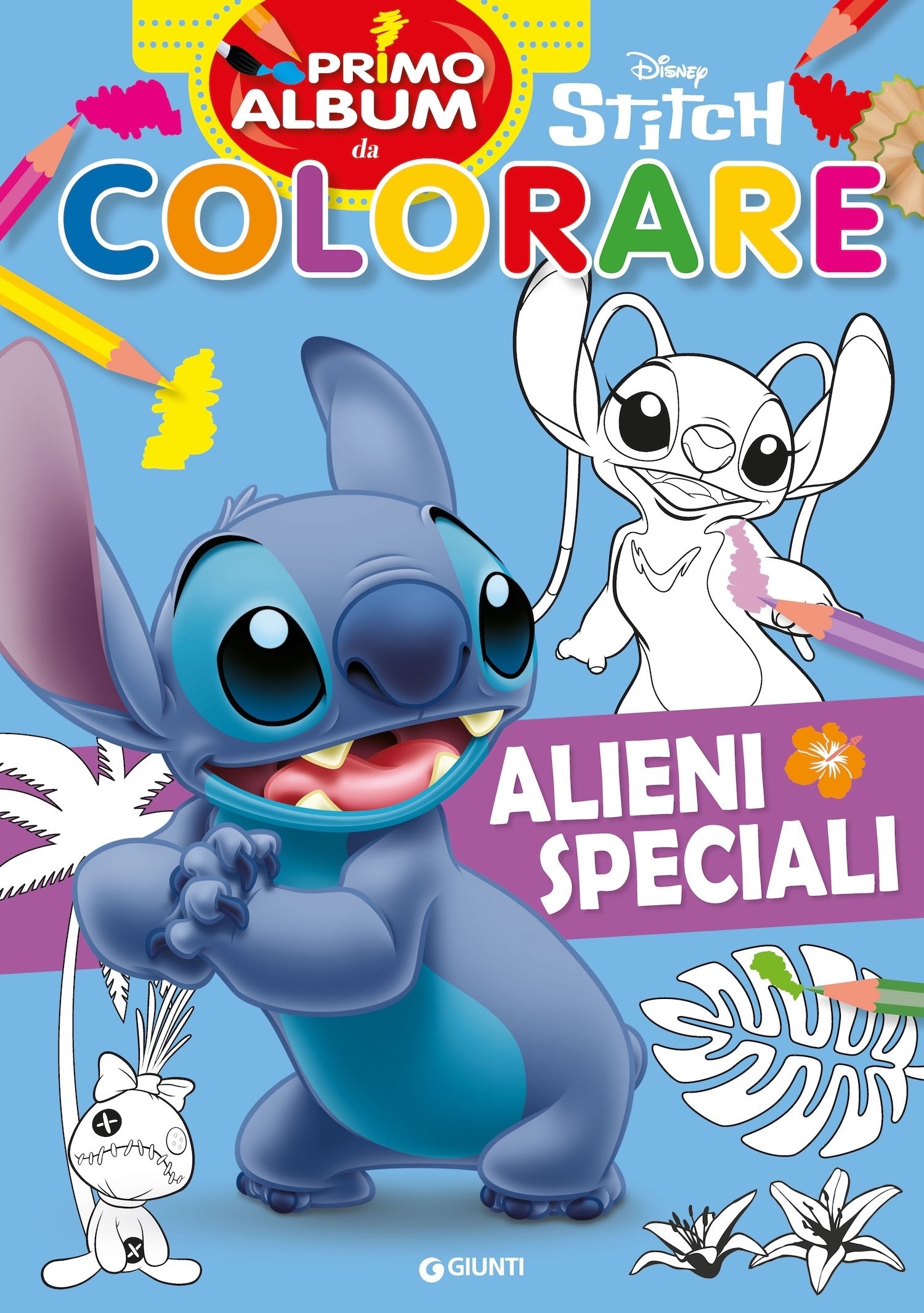 Stitch Primo album da colorare. Alieni speciali