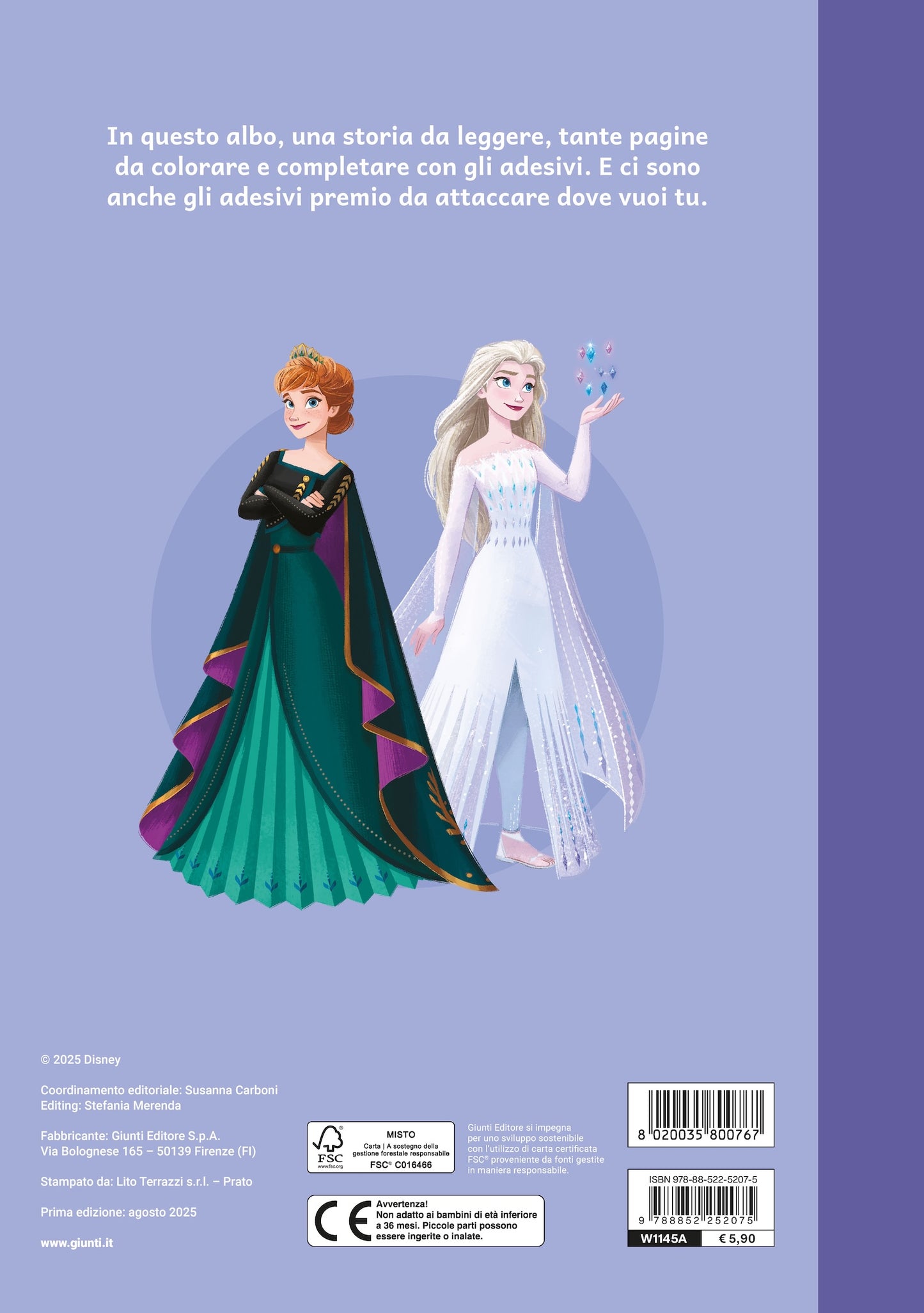 Regni incantati Disney Staccattacca&colora