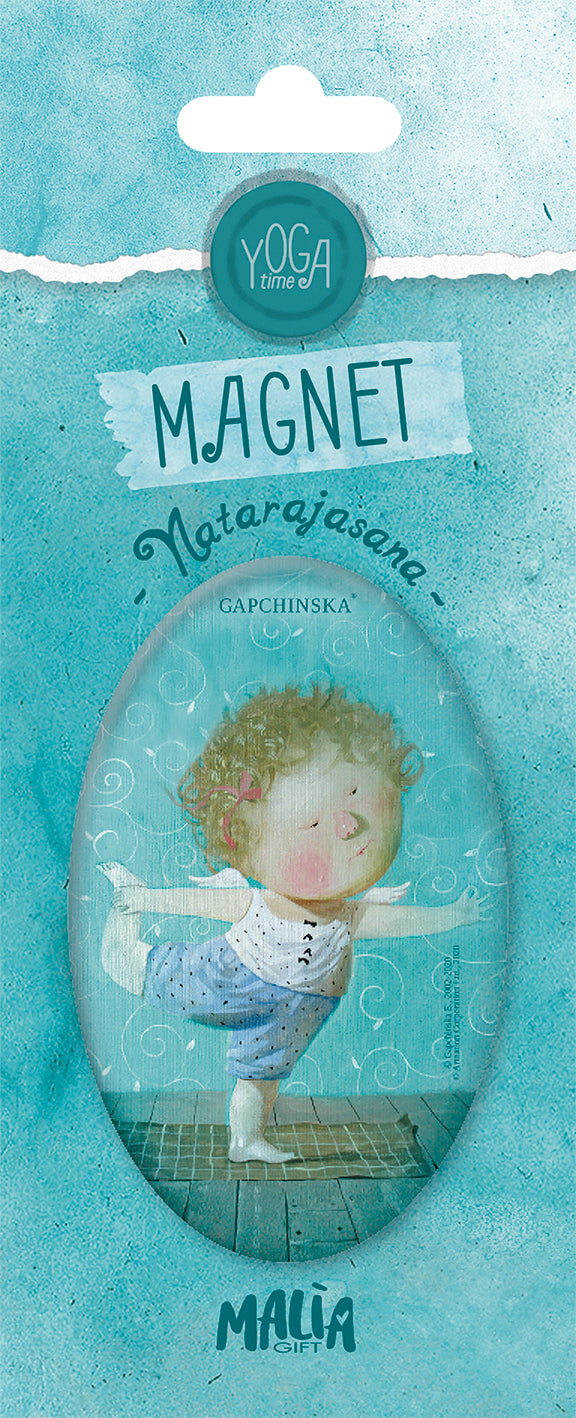 Gapchinska. Yoga Time. Magnete  Natarajasana