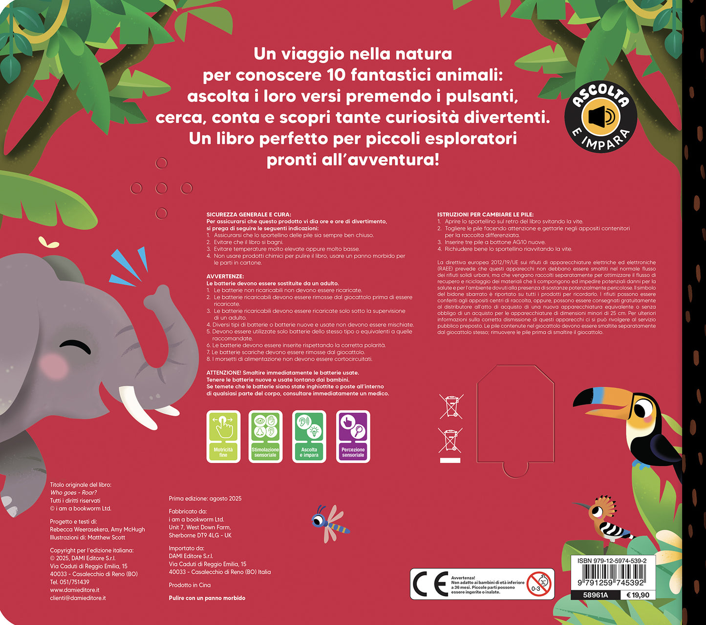 Animali. Cerca e trova, Conta, Impara