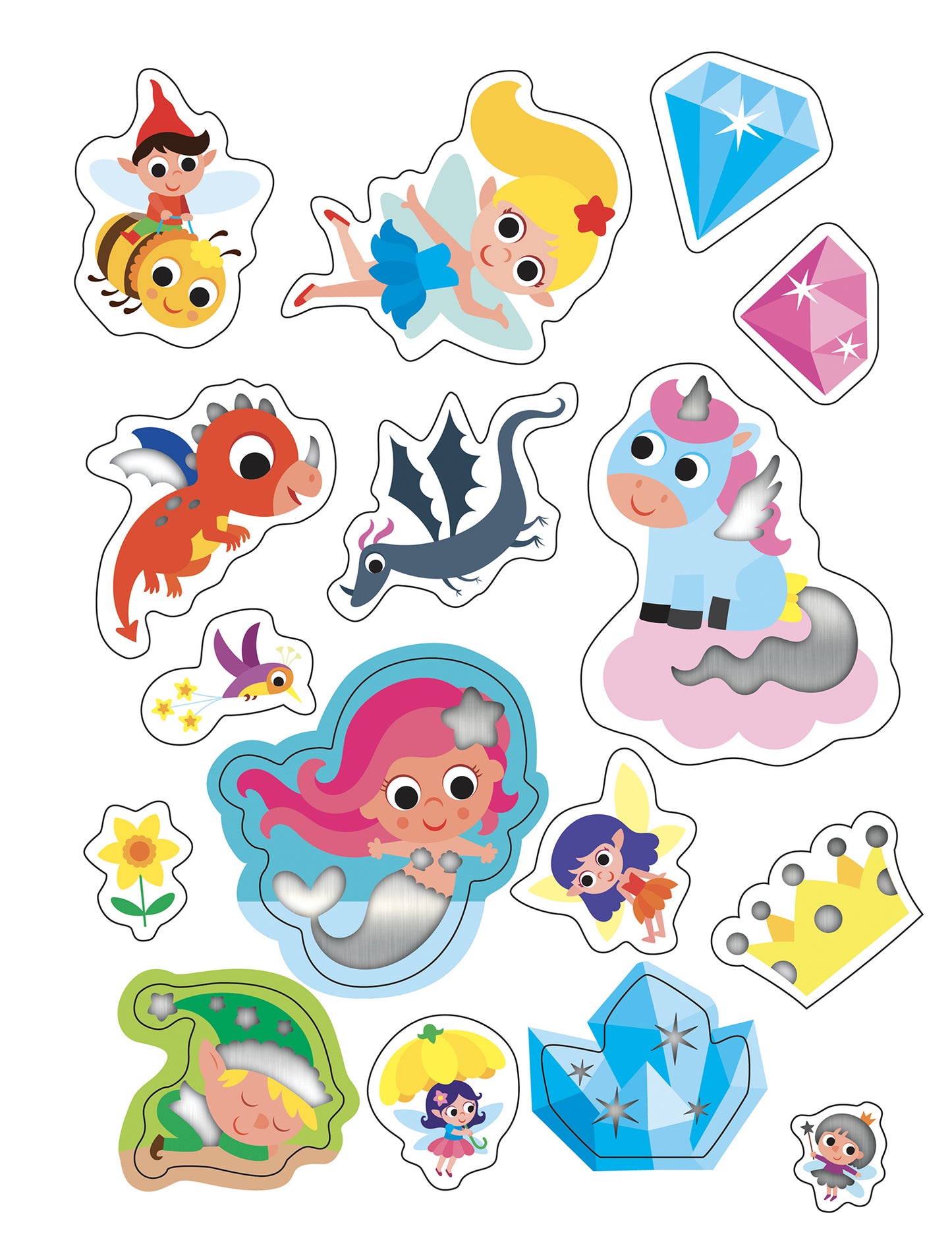 Mondi Magici. Giochi, attività divertenti e tanti sticker scintillanti