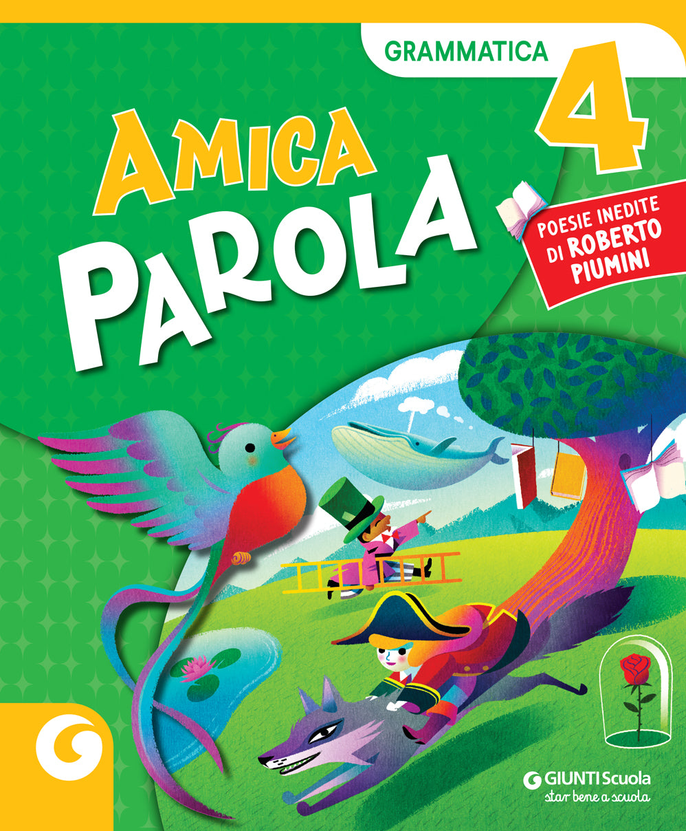 AMICA PAROLA - cl 4 Grammatica. Sussidiario dei Linguaggi