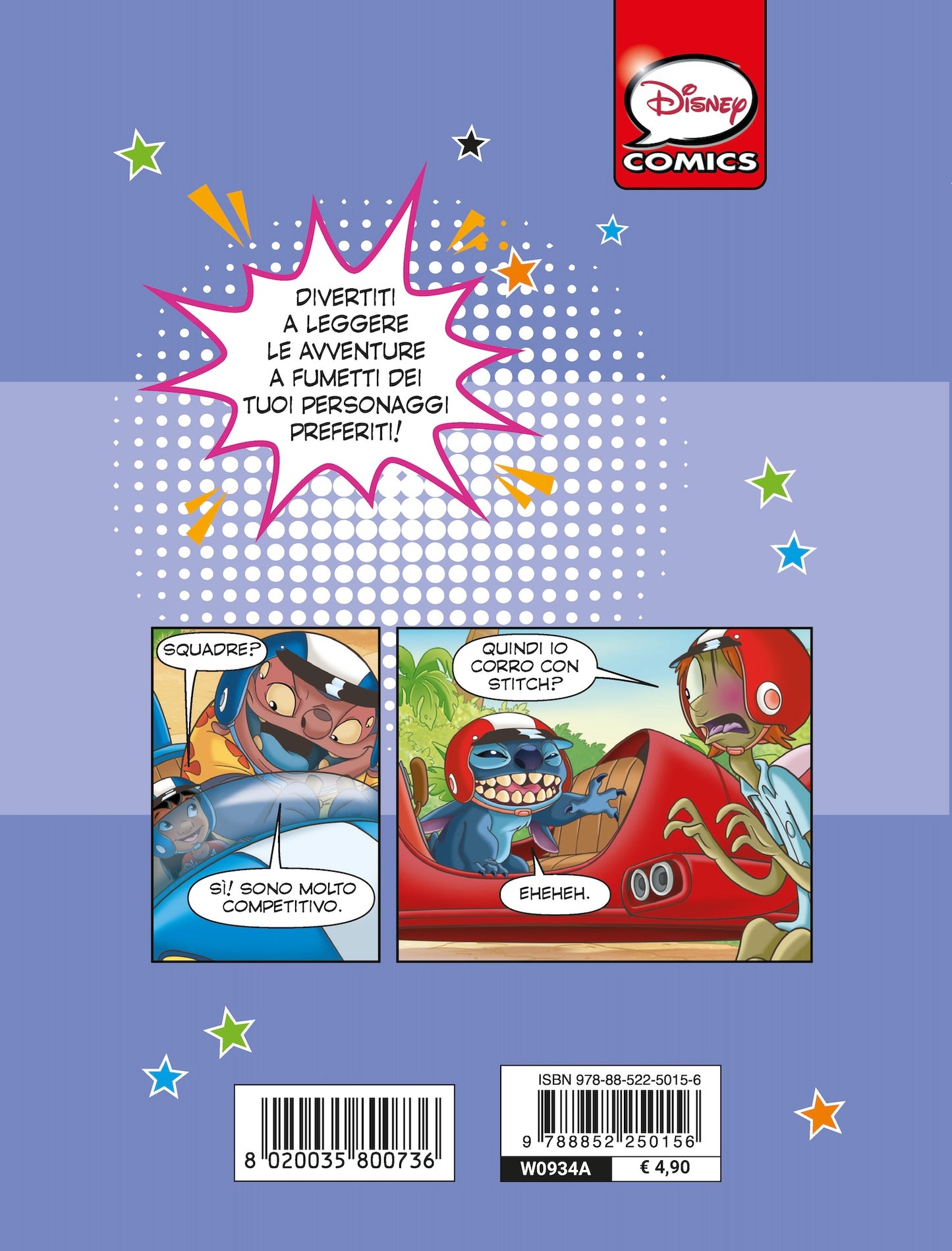 Stitch Prime letture a fumetti!. Impara a leggere con le storie a fumetti!