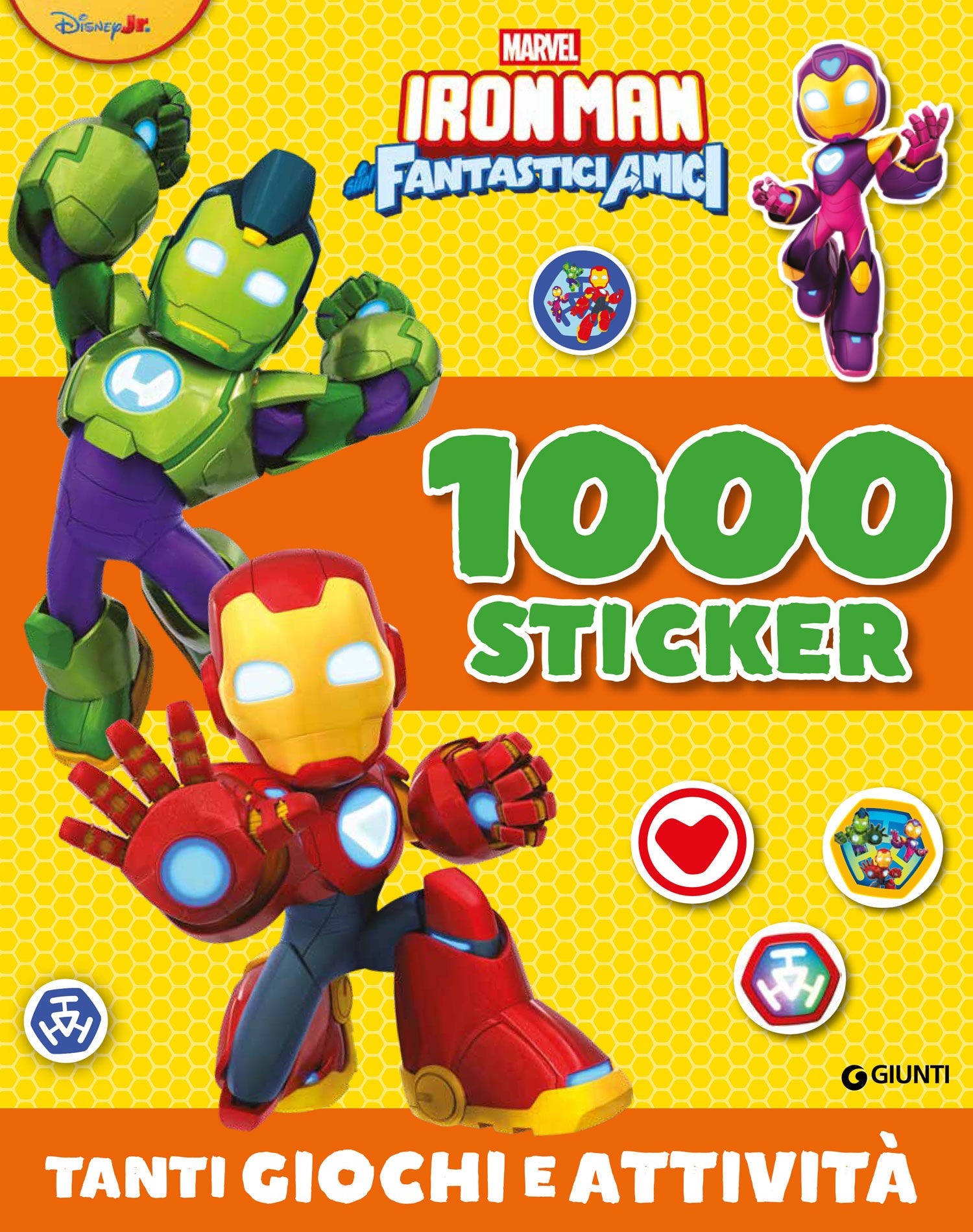 Iron Man e i suoi fantastici amici 1000 Sticker. Tanti giochi e attività