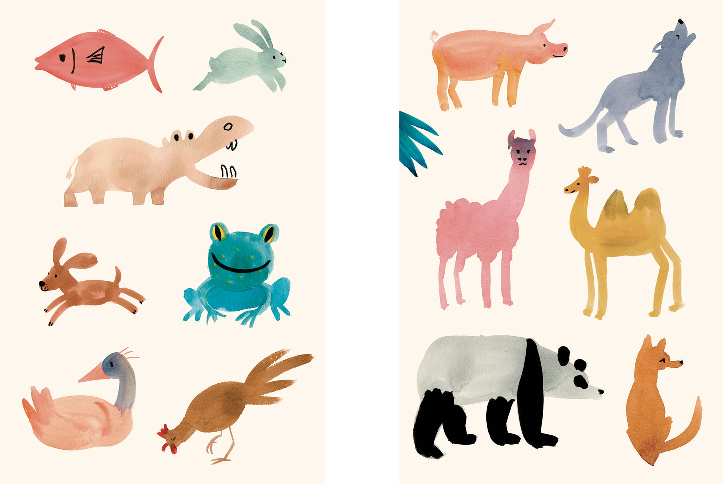 Animali in 3 colpi di pennello