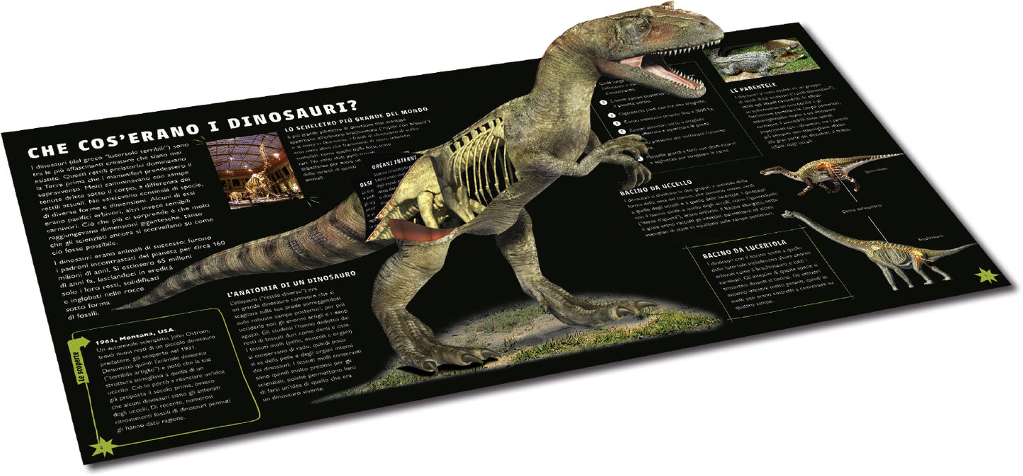 Viaggio nel mondo dei dinosauri. Guida interattiva sui terribili rettili preistorici