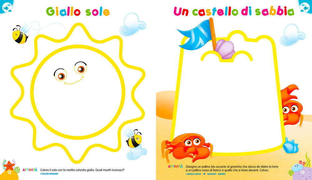 Gioco e imparo in vacanza 3/4 anni. Quaderno operativo per le vacanze estive