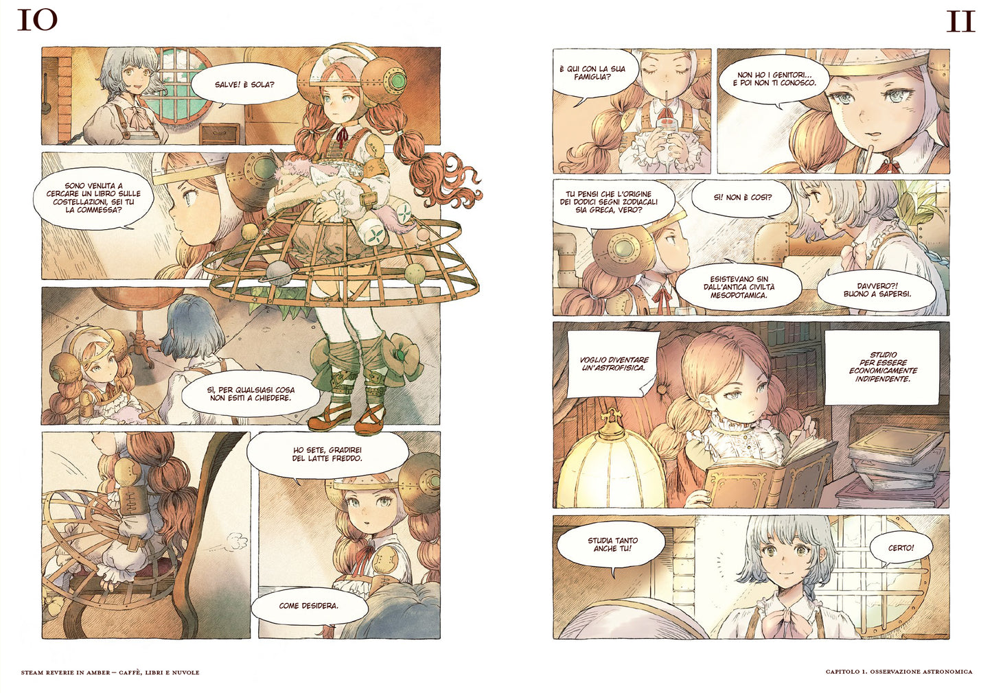 STEAM REVIERE IN AMBER