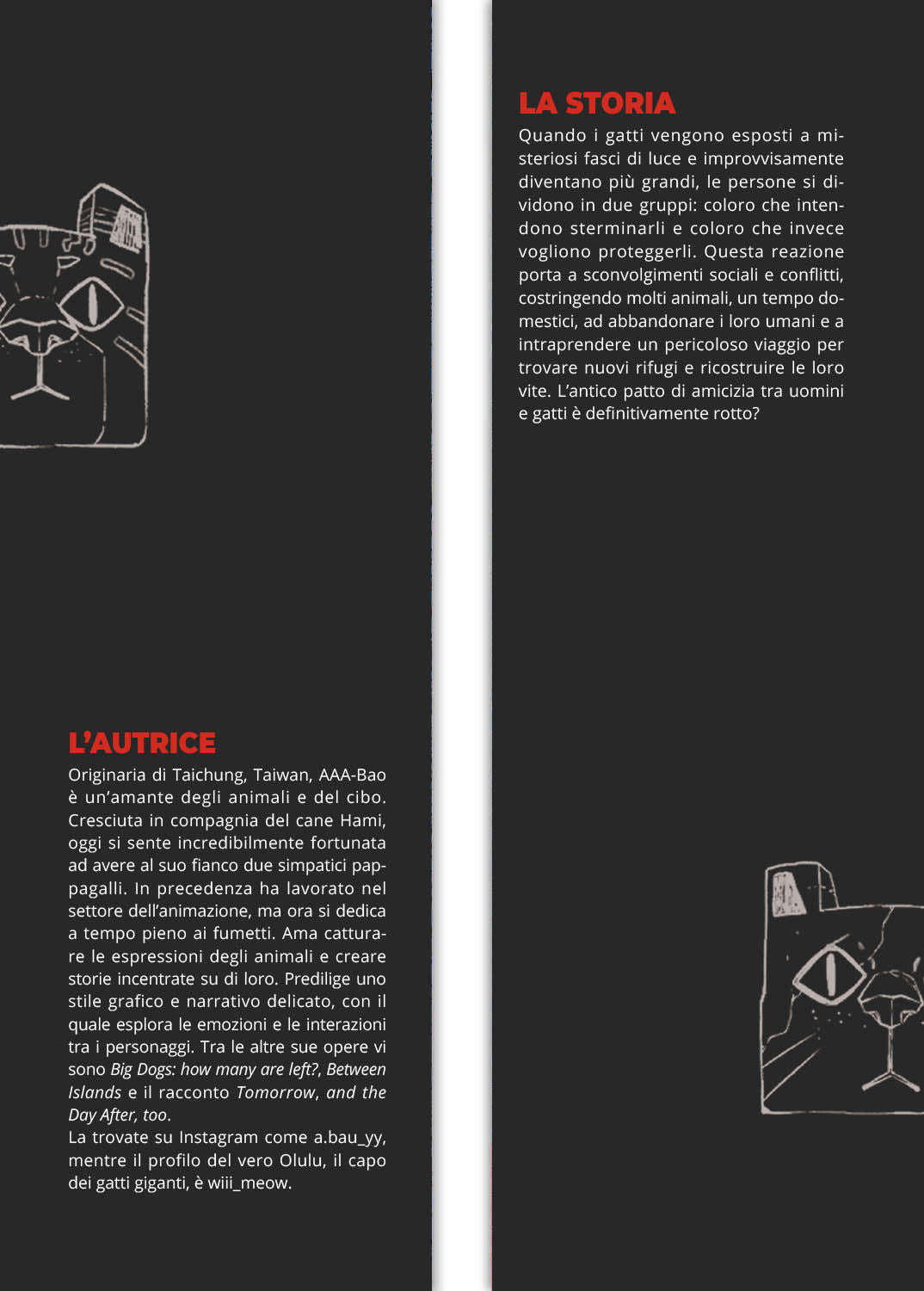 BIG ANIMAL CHRONICLES - L’ADDIO DEI GATTI GIGANTI VOL. 1