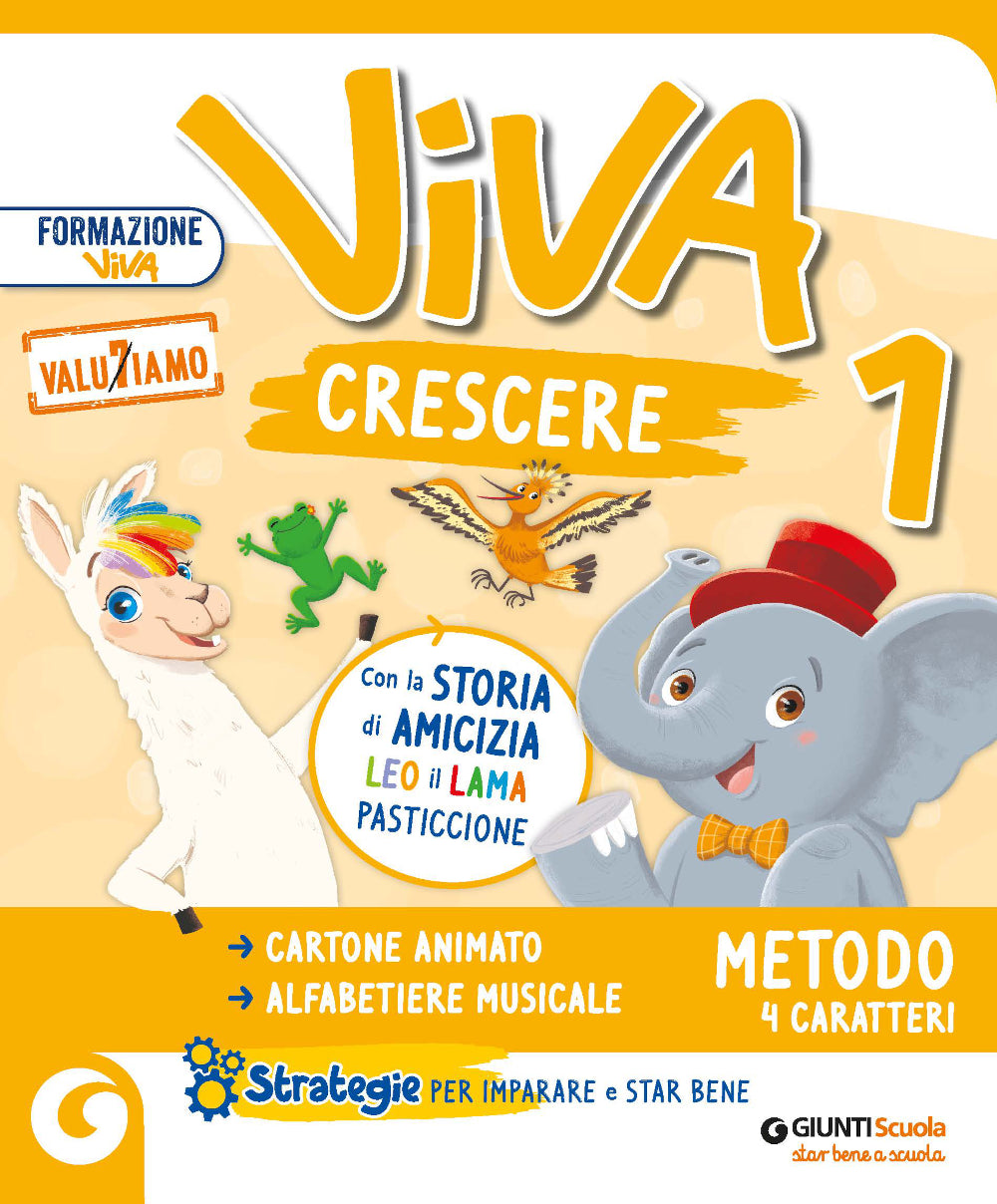 Viva Crescere 4 Caratteri CL. 1 Confezione Vendita