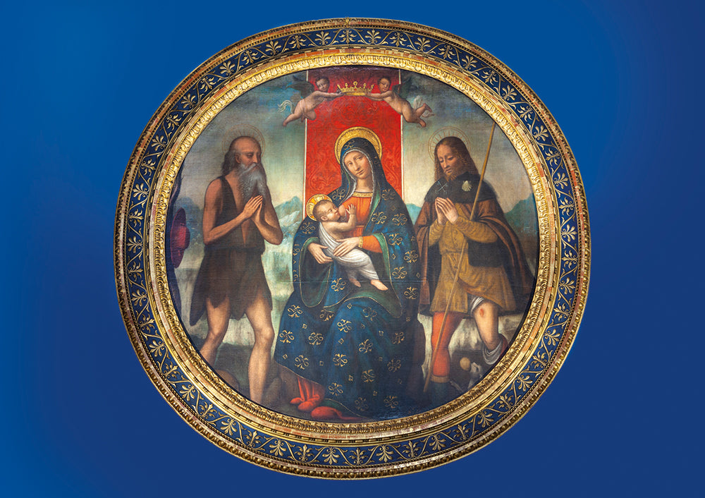 Sant'Ambrogio - Madonna aiuto - cartolina