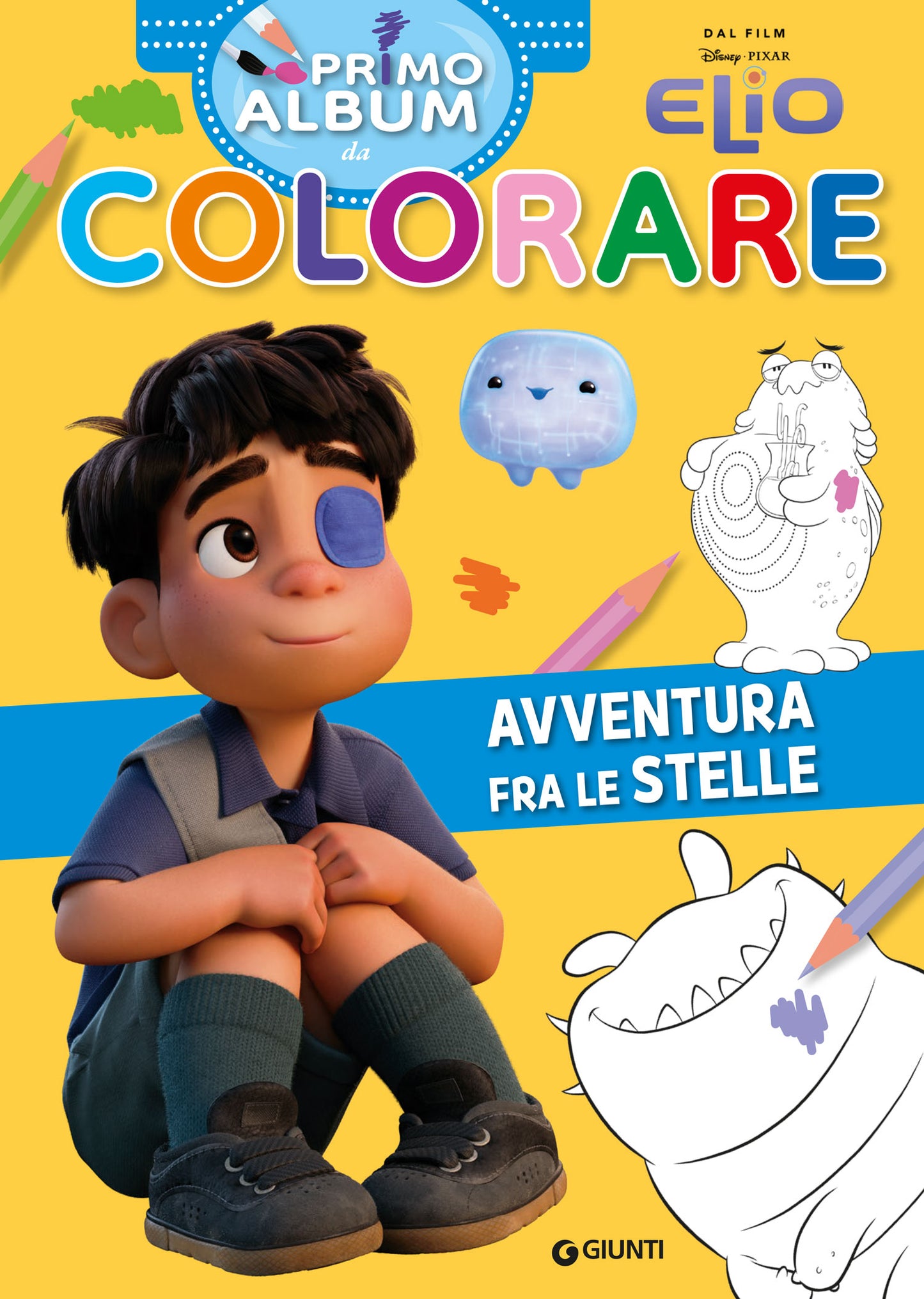 Elio Primo album da colorare. Avventura fra le stelle