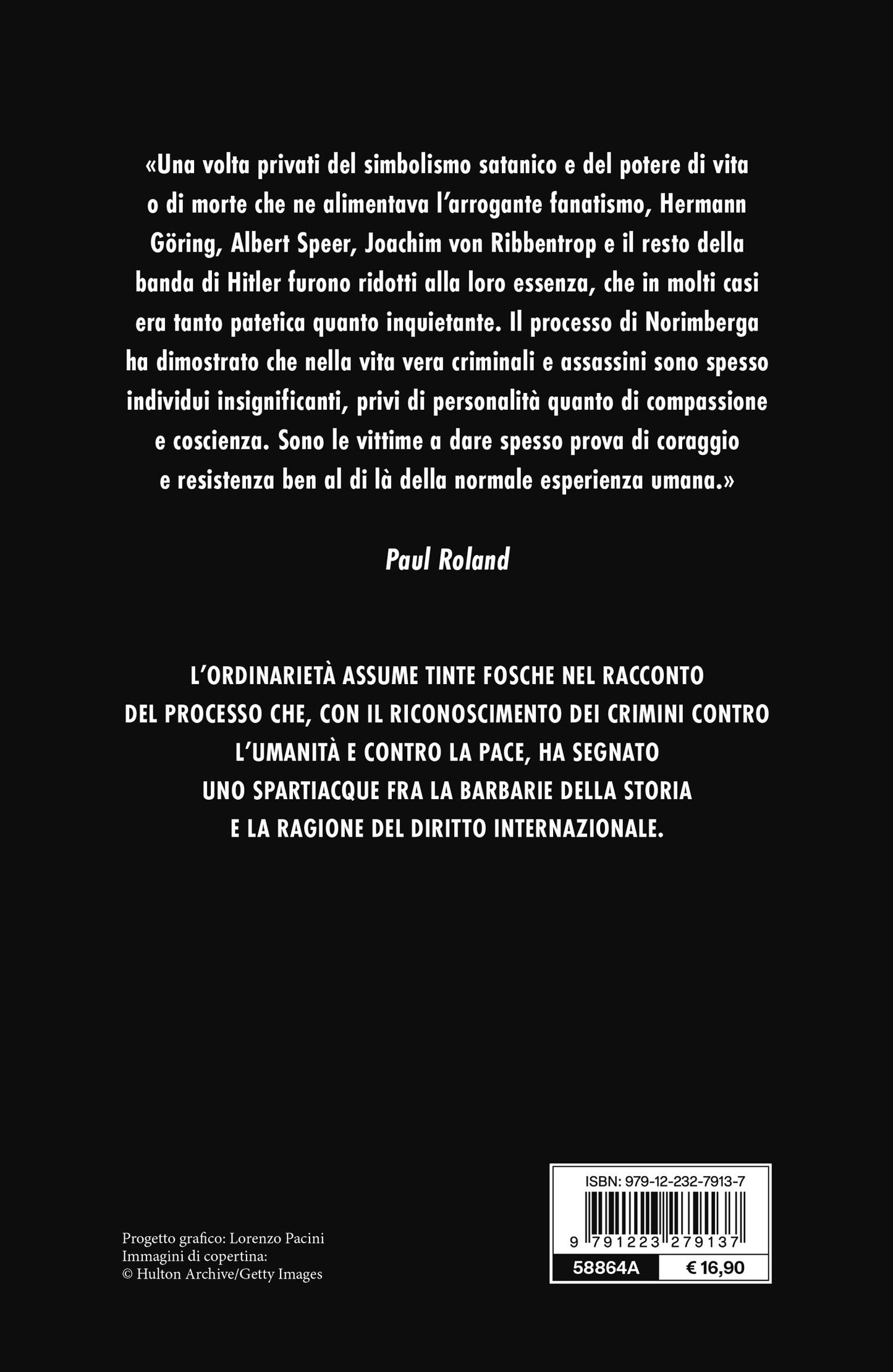 Il processo di Norimberga. I nazisti e i loro crimini di fronte alla storia