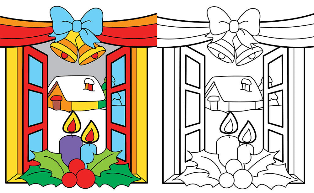 Natale da colorare. Alberi di Natale - Personaggi natalizi - Regali - Addobbi e... - 144 pagine di puro divertimento!