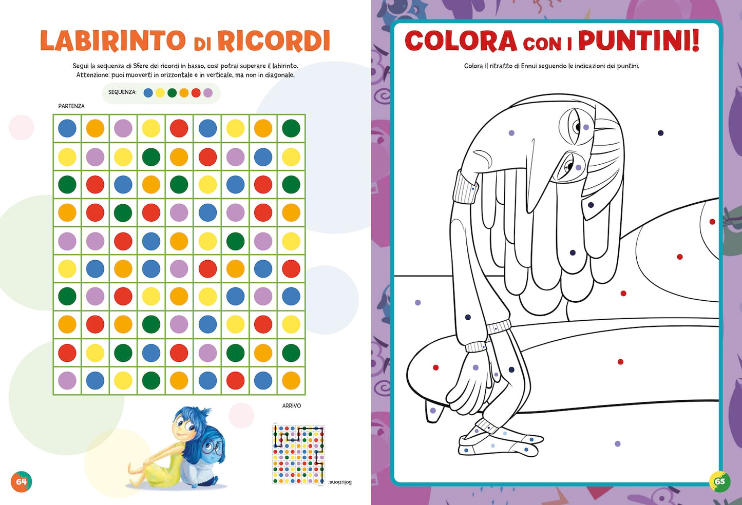 100 Pagine di giochi e attività Inside Out 2. Con tanti adesivi