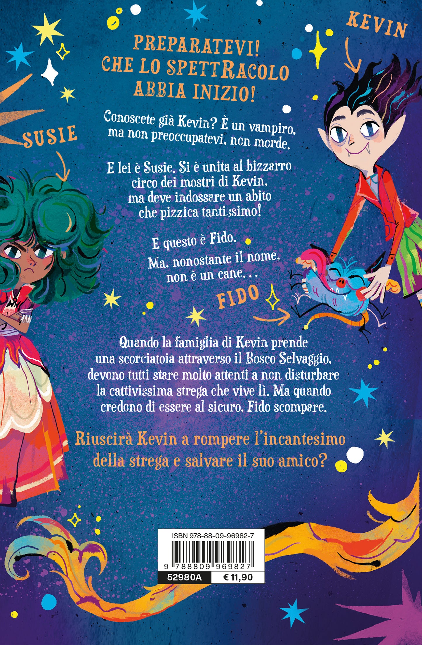 Kevin il vampiro. Una strega feroce e malvagia