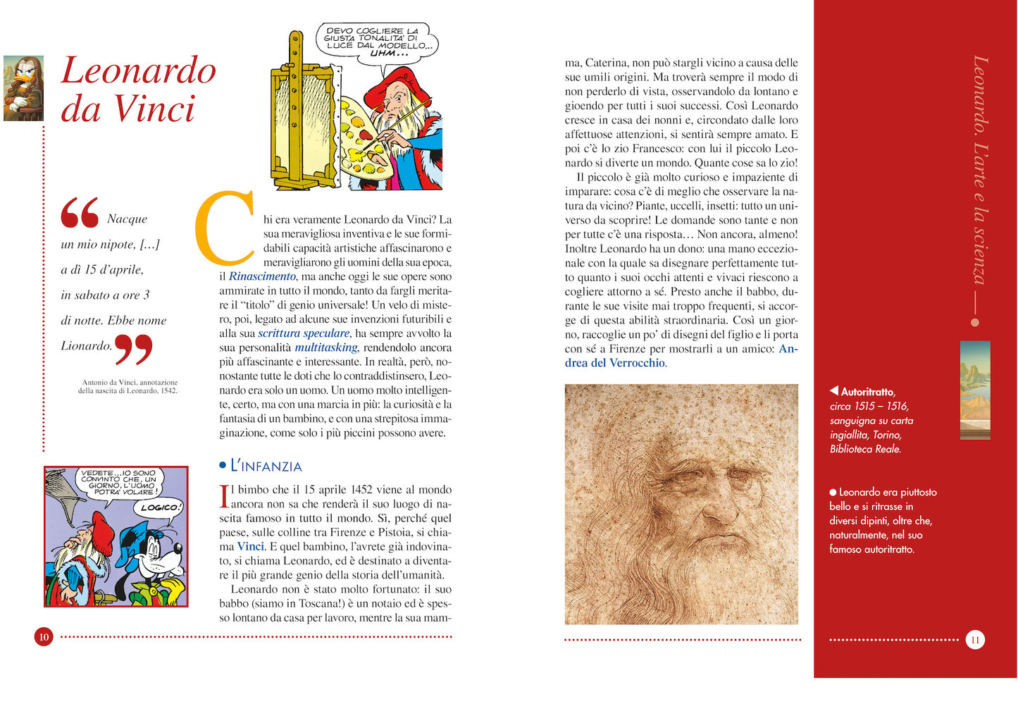 Scoprire l'arte Leonardo Michelangelo Raffaello