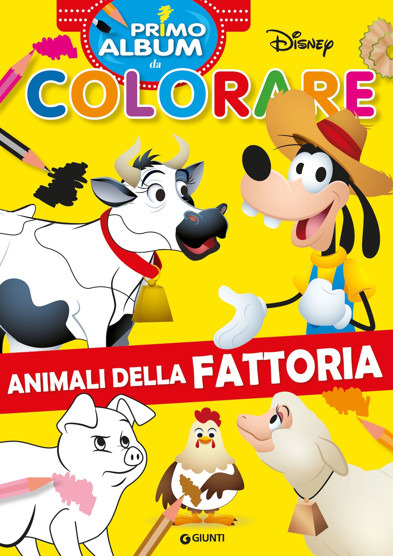 Animali della fattoria Disney Primo album da colorare