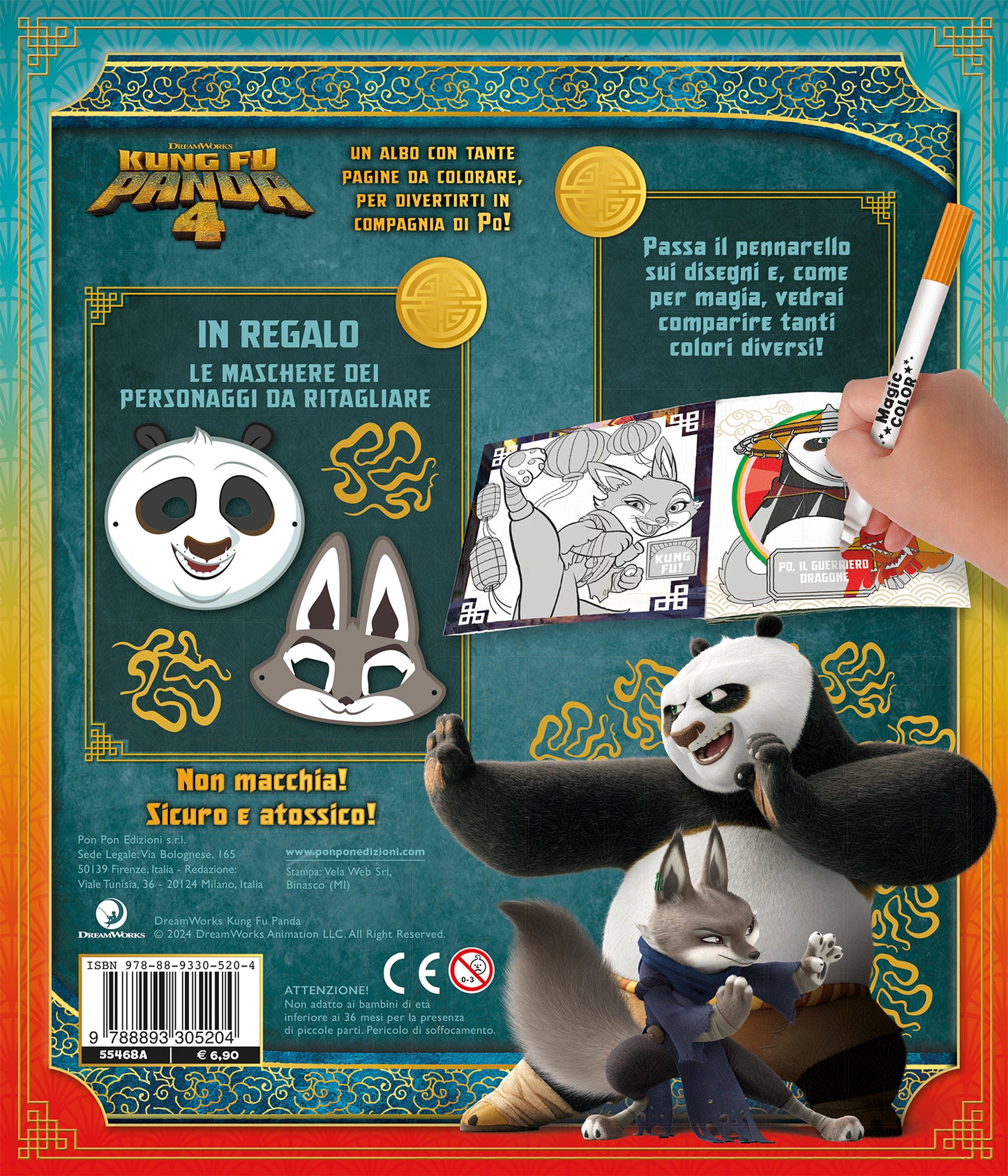 Kung Fu Panda 4. Albo magico