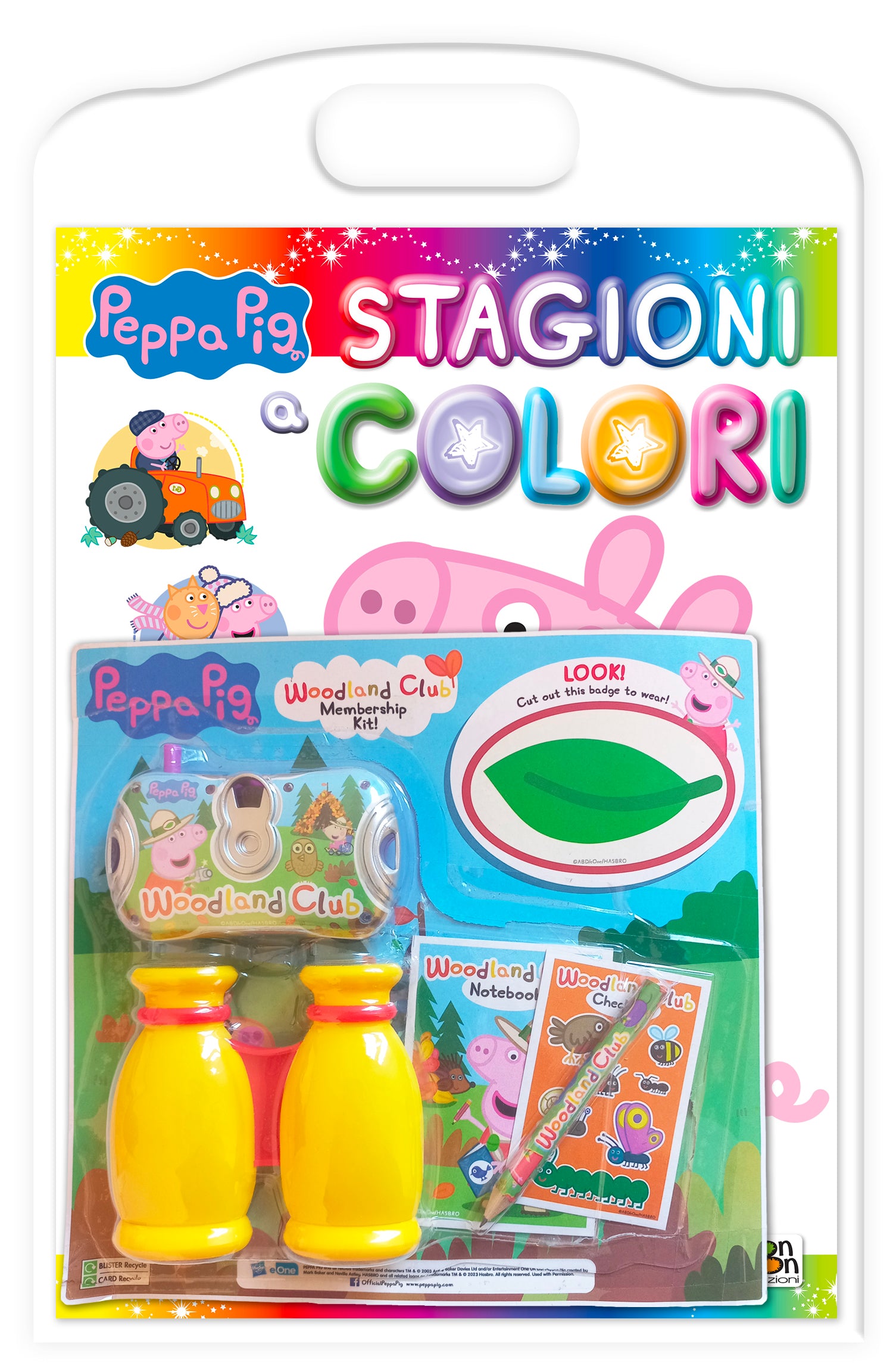 Peppa Pig. Activity con gadget. Stagioni a colori + set dell'esploratore