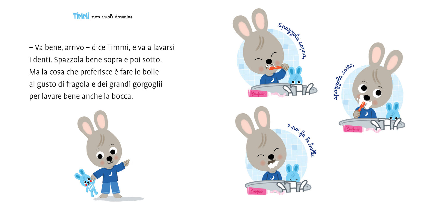 Timmi non vuole dormire