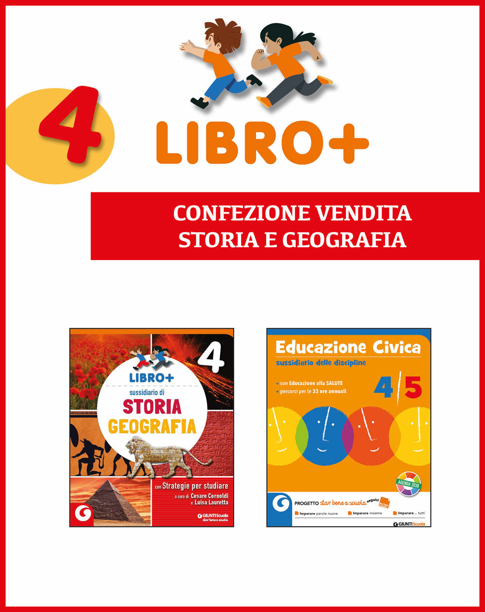 LIBRO + cl. 4 - Confezione Vendita (STORIA E GEOGRAFIA)