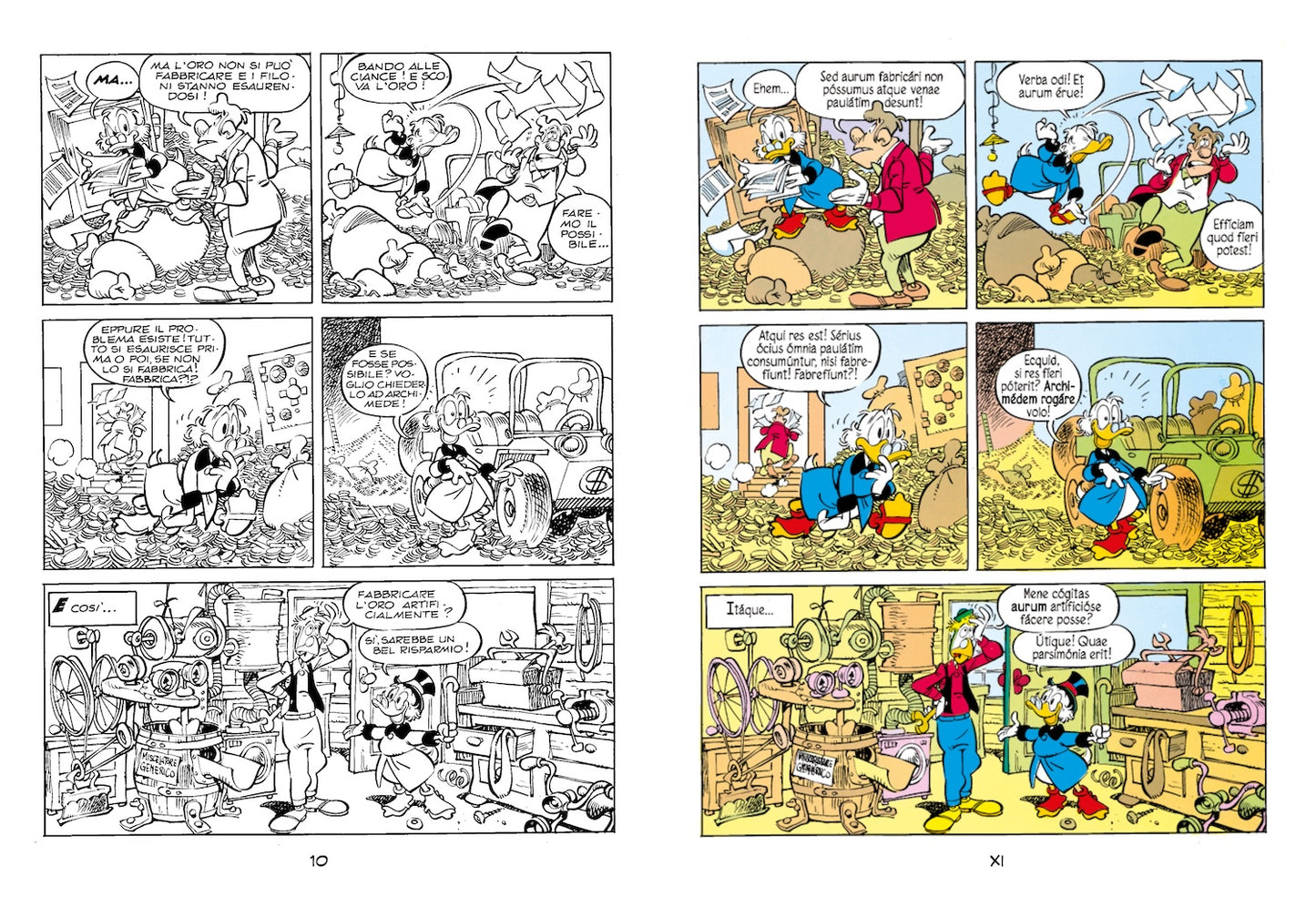 Scrúgulus in re vere mirábili - Zio Paperone in un caso davvero imprevedibile. Fumetti in lingua - Latino - Con prefazione del Prof Andrea Maggi