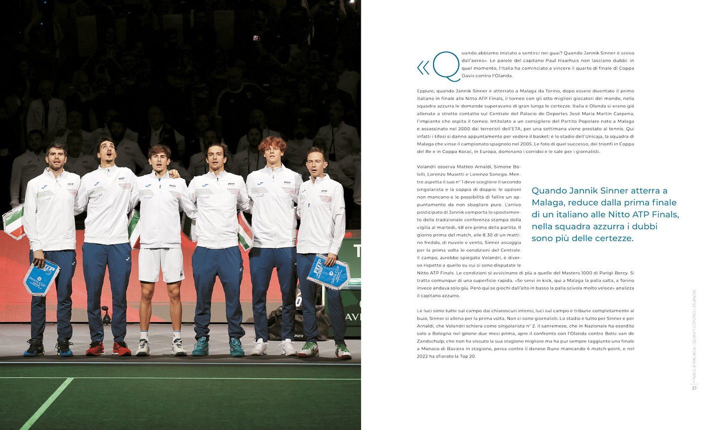 Ballando sul mondo. Il trionfo della coppa Davis