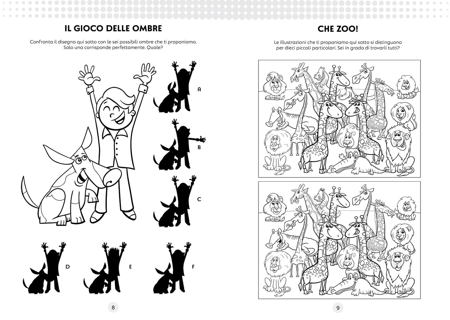 Trova le differenze. Aguzza la vista e divertiti!