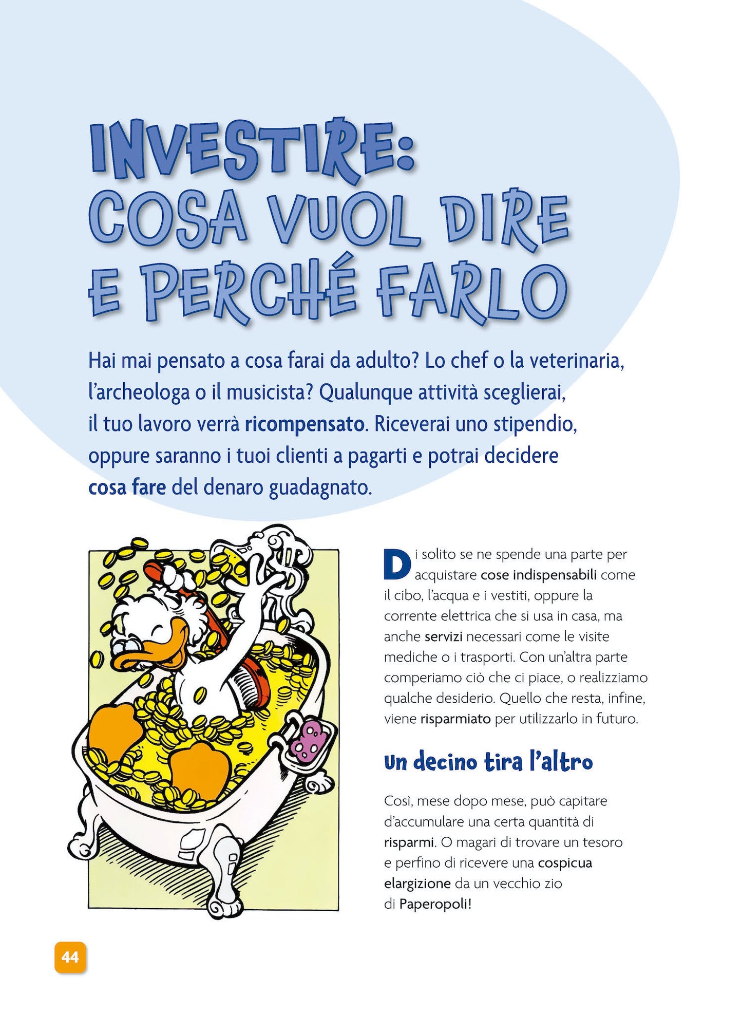 Manuale di educazione finanziaria con Zio Paperone